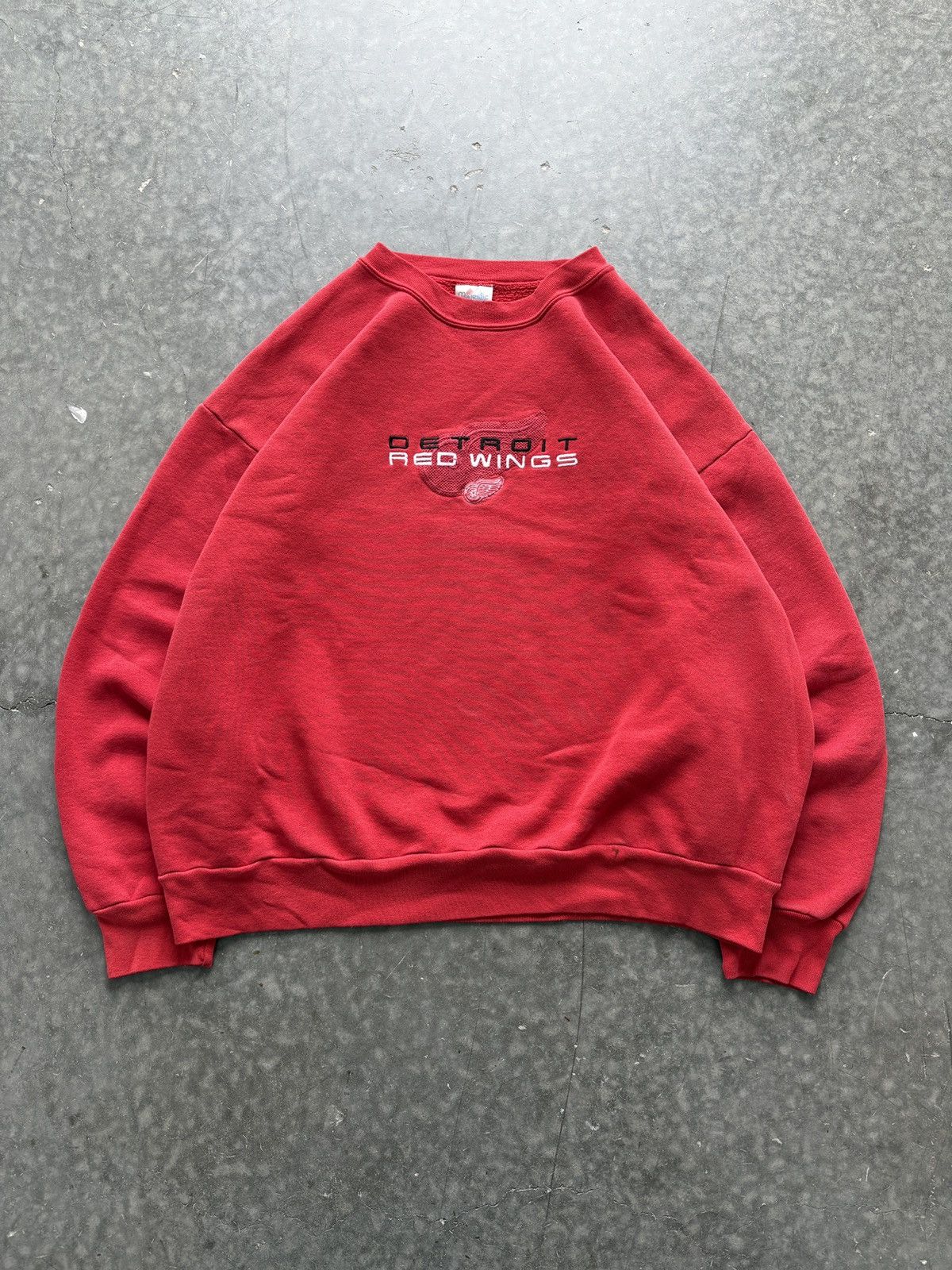 Majestic Vintage 90s NHL Detroit Red Wings Crewneck Sweatshirt Boxy Size US XL / EU 56 / 4 - 1 Thumbnail