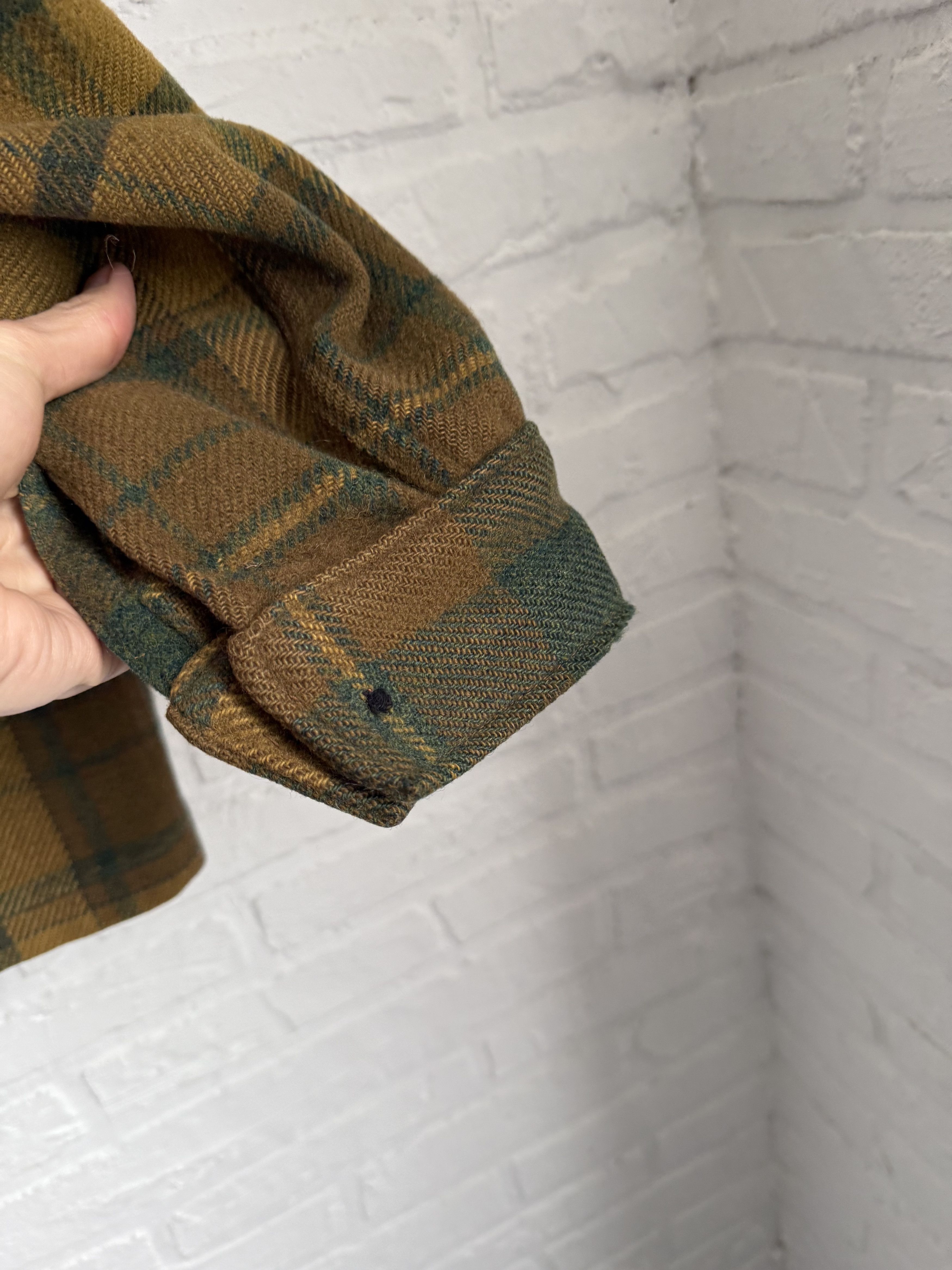 Woolrich Woolen Mills Vintage 1950s WOOLRICH Wool hunting Plaid over Shirt Jacket Size US M / EU 48-50 / 2 - 10 Thumbnail