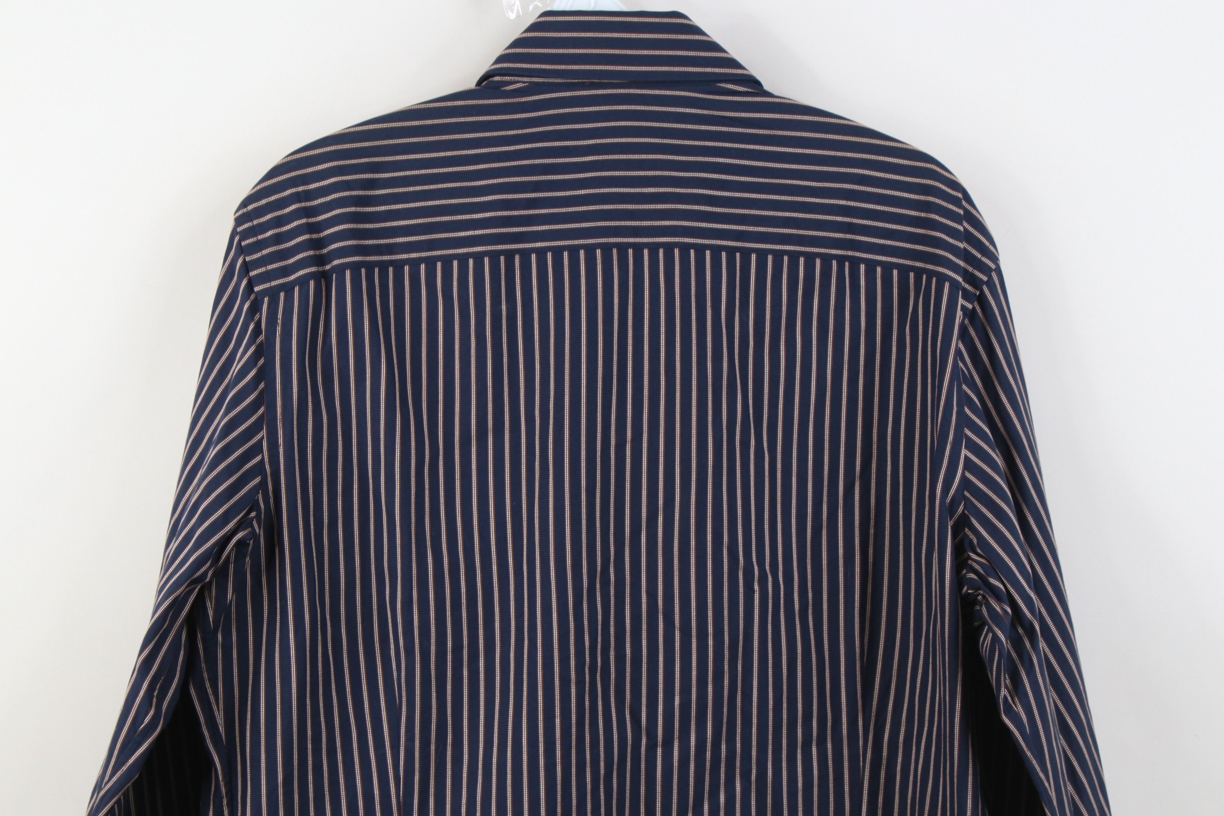Banana Republic Deadstock Vintage Y2K Banana Republic Striped Button Shirt Size US S / EU 44-46 / 1 - 10 Thumbnail