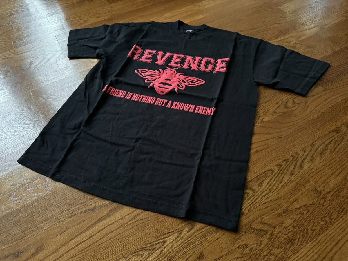999 Club × Revenge XL Revenge Juice Wrld Friend Tee Black Shirt Bee Red Extra Size US XL / EU 56 / 4 - 2 Thumbnail