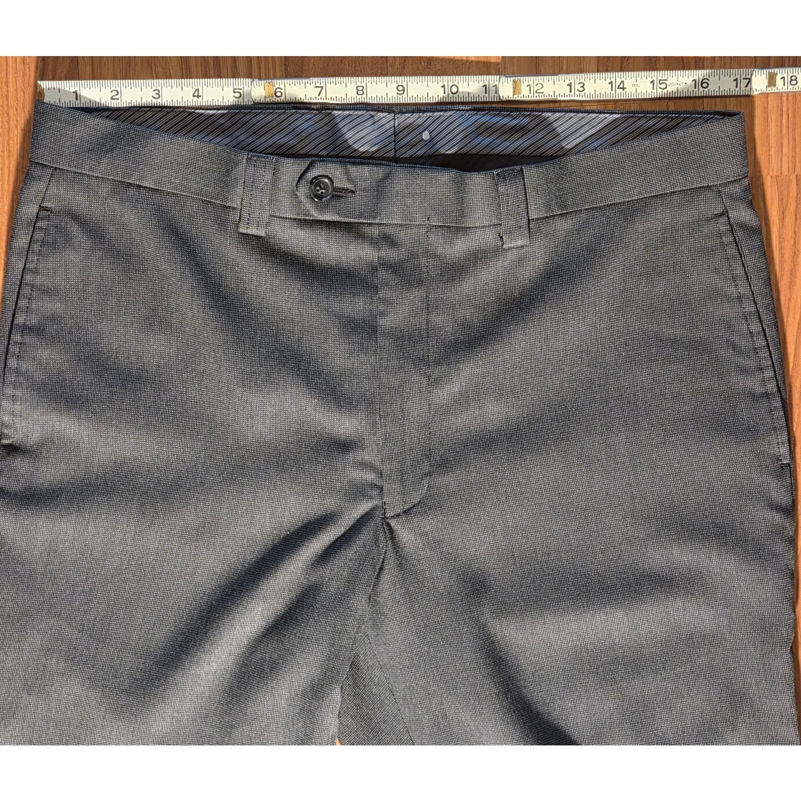 Lauren Ralph Lauren Lauren Ralph Lauren Men's Grey Dress Pants W34 L30 Size US 34 / EU 50 - 4 Thumbnail