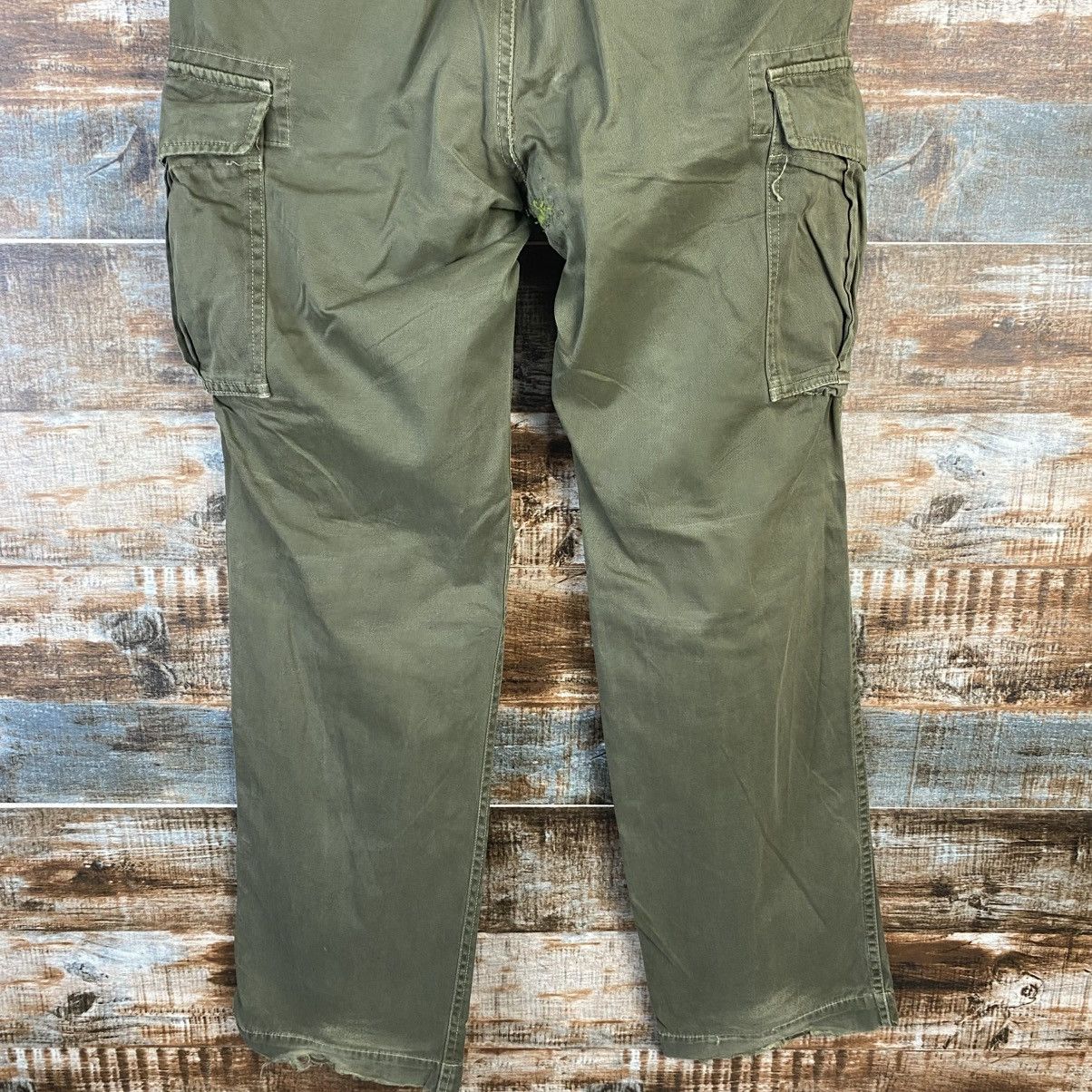 Global Work DL Global Work Green Cargo Multipocket Pants #C973 Size US 30 / EU 46 - 17 Thumbnail