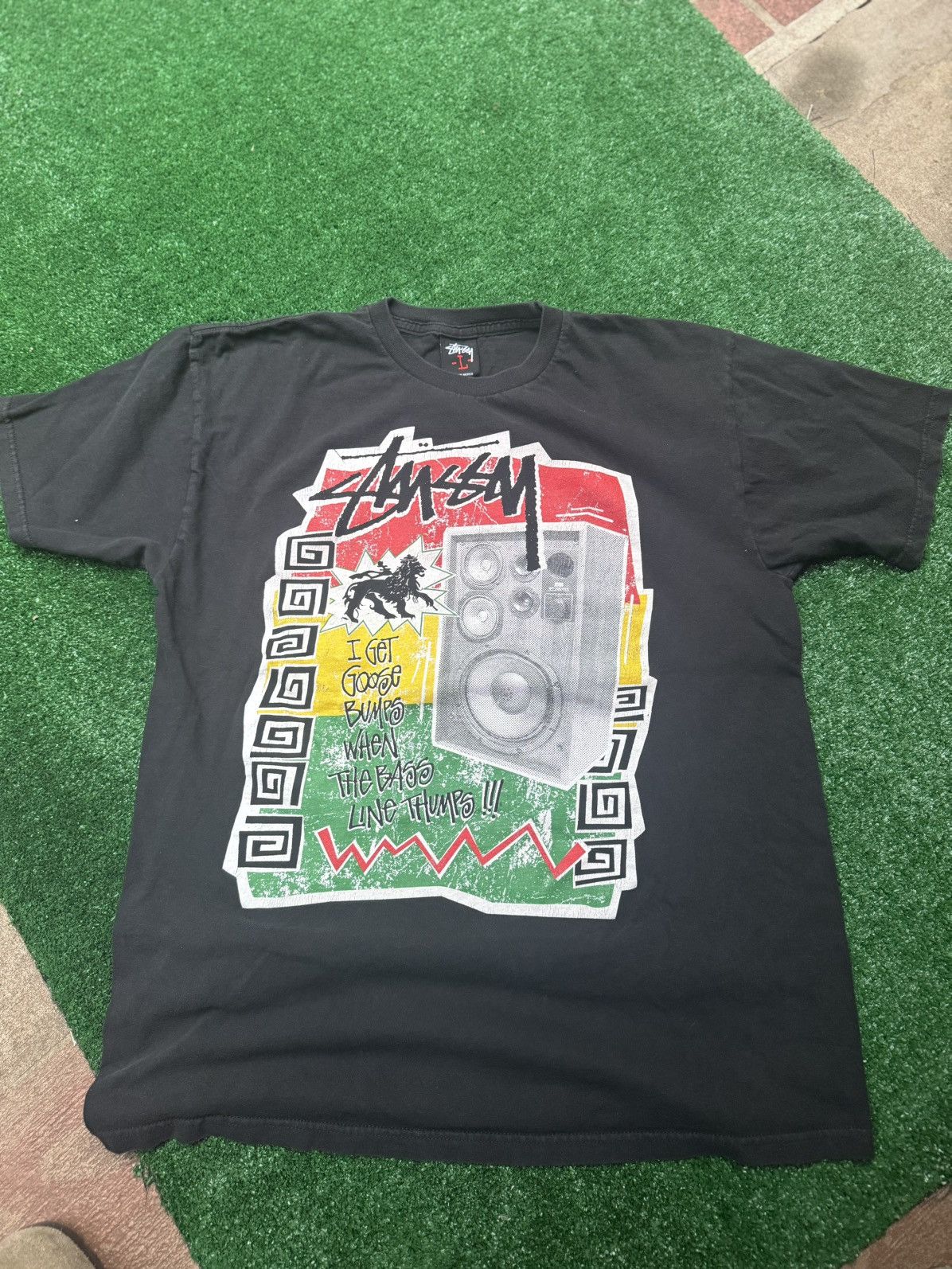Stussy × Vintage Vintage Stussy Bob Marley Rasta Colour | Grailed