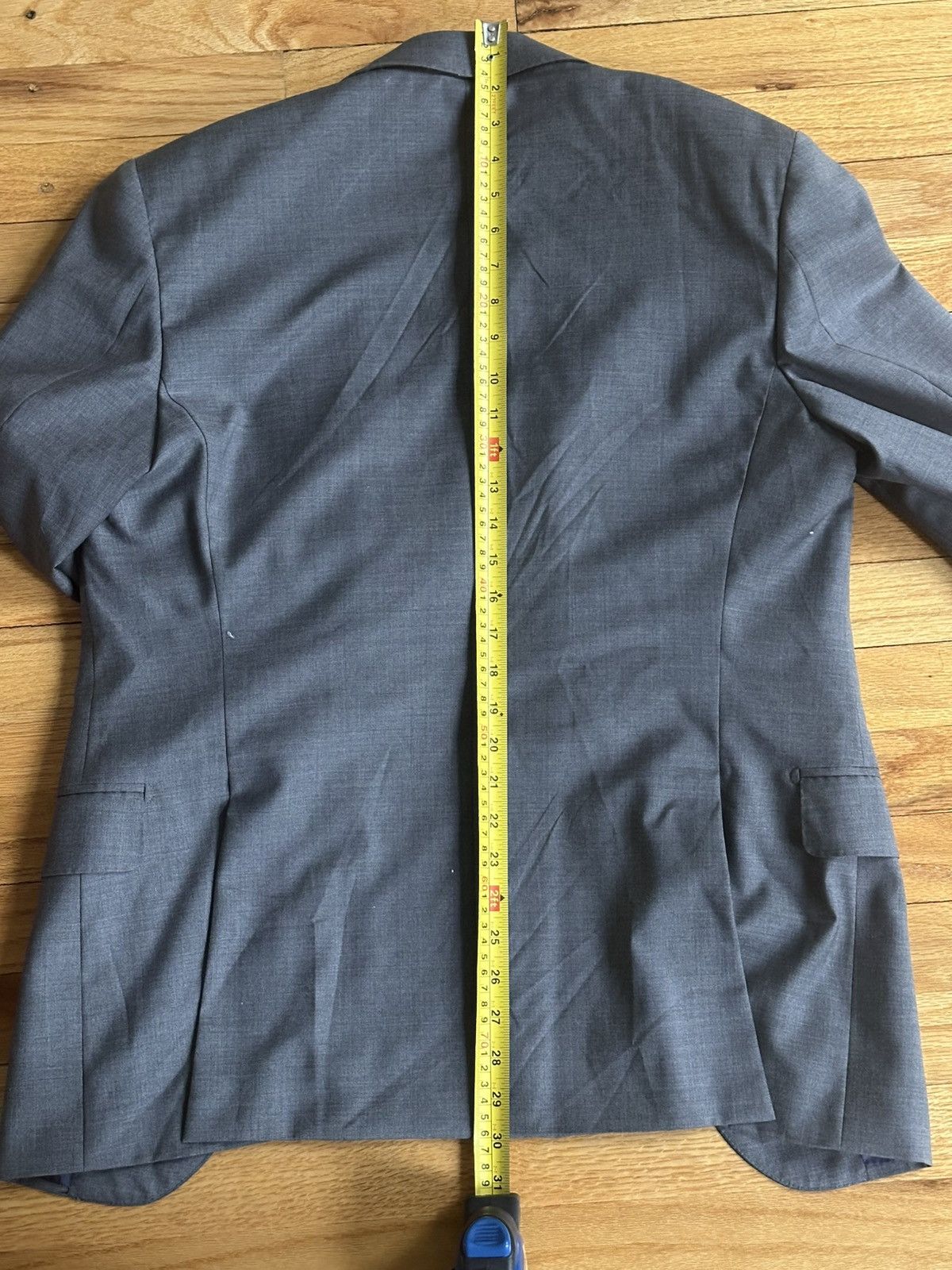 Suitsupply Suitsupply Napoli Suit - Charcoal Gray - 36R Size 36R - 8 Thumbnail
