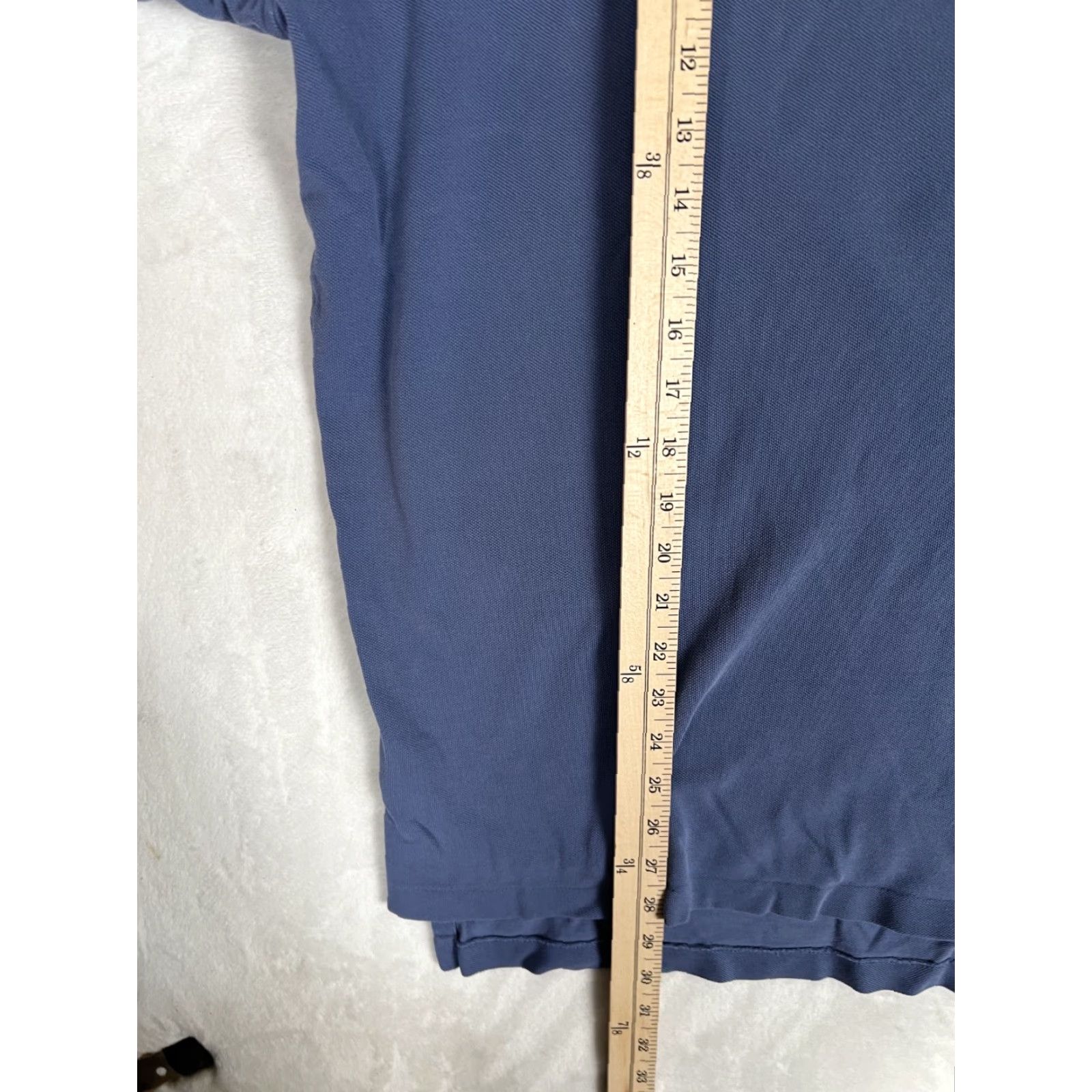 Polo Ralph Lauren Polo Ralph Lauren Polo Shirt Mens 2XL Blue Yellow Pony Logo Short Sleeve Collar Button Regular Fit Knit Vintage No Size US XXL / EU 58 / 5 - 4 Thumbnail