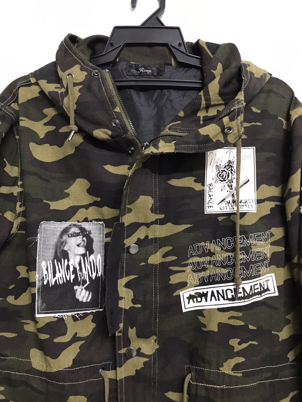 If Six Was Nine × Japanese Brand Rings Camo Hoodies Jacket Size US S / EU 44-46 / 1 - 3 Thumbnail