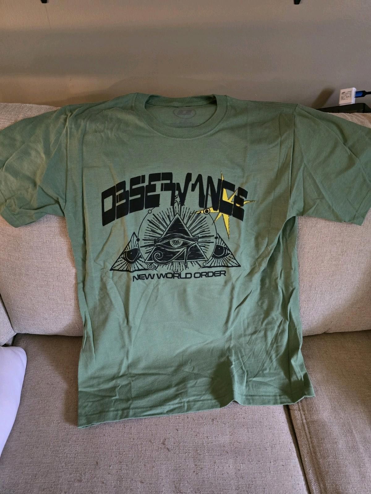 Designer Green Graphics T-Shirt Observance Labs Green Size M Size US M / EU 48-50 / 2 - 1 Thumbnail