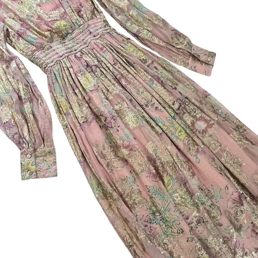 Other HEMANT AND NANDITA Nora Maxi Dress in Rose Pink Size XS / US 0-2 / IT 36-38 - 8 Thumbnail