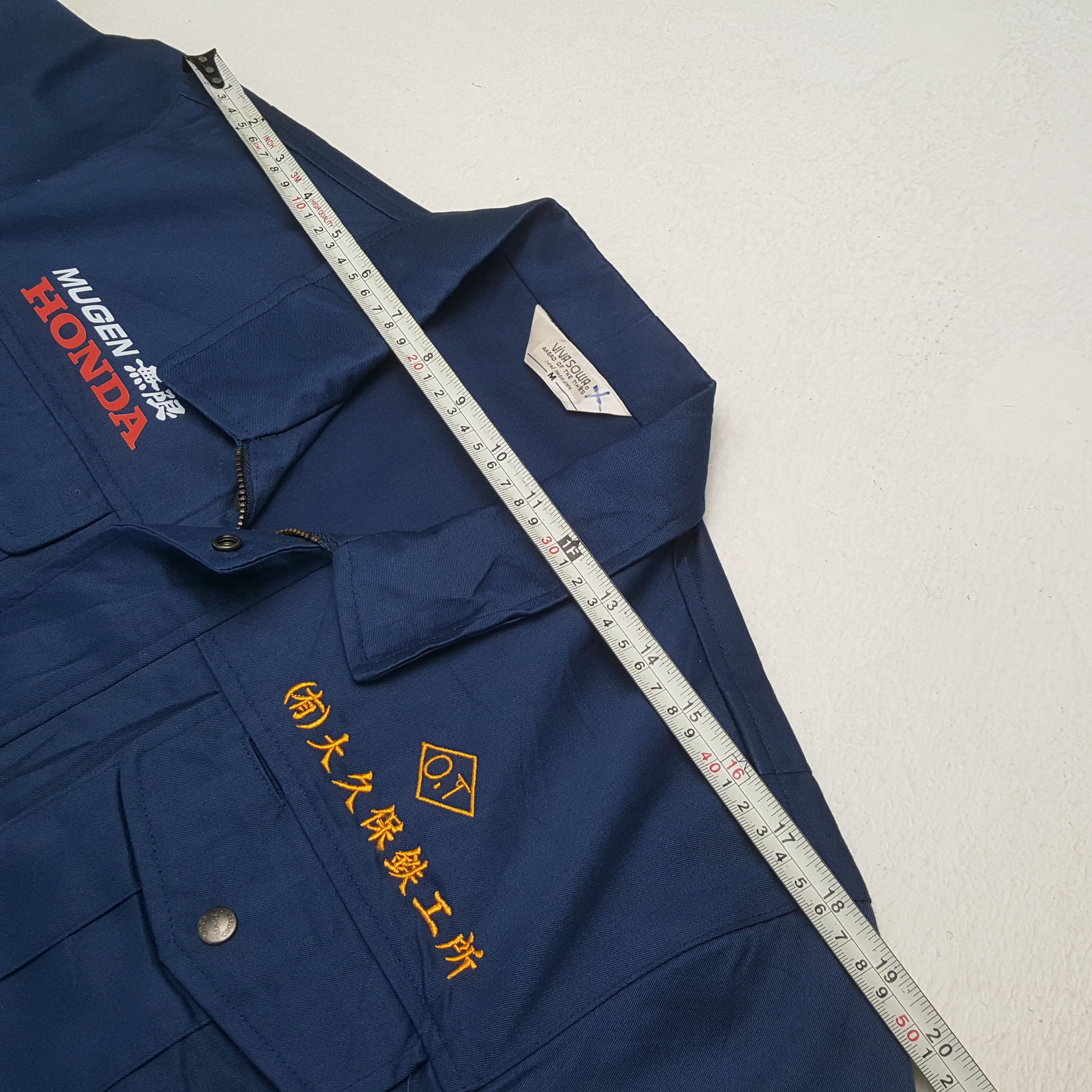 Japanese Brand × Vintage Vintage MUGEN HONDA Japanese Racing Custom Jacket c283n18 Size US M / EU 48-50 / 2 - 10 Thumbnail