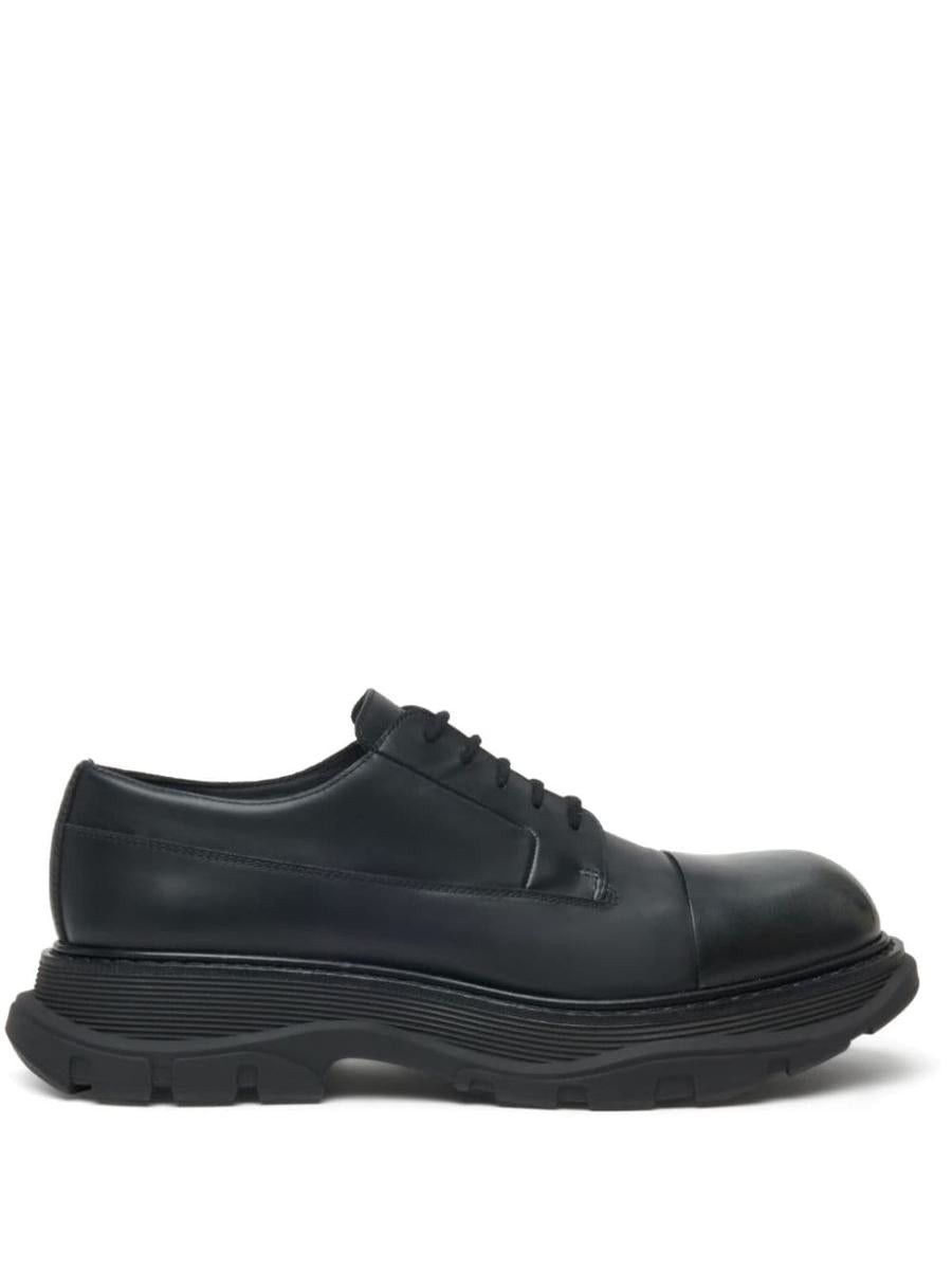 Alexander McQueen o1w1db10725 Trade Lace Up in Black Size US 7 / EU 40 - 5 Thumbnail