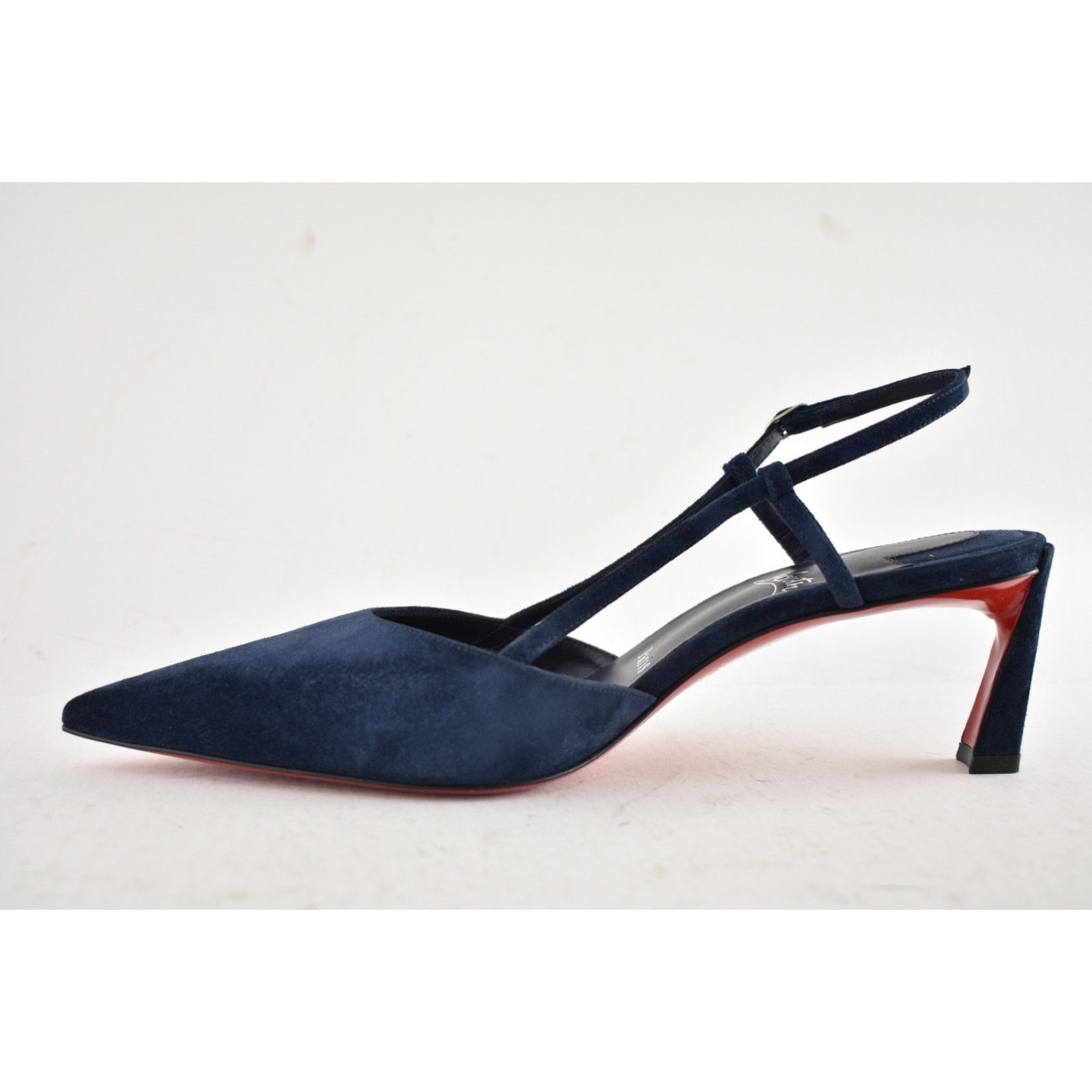 Christian Louboutin Christian Louboutin Condoroline 55 Marine Blue Pump 35.5 Size US 5.5 / IT 35.5 - 10 Thumbnail