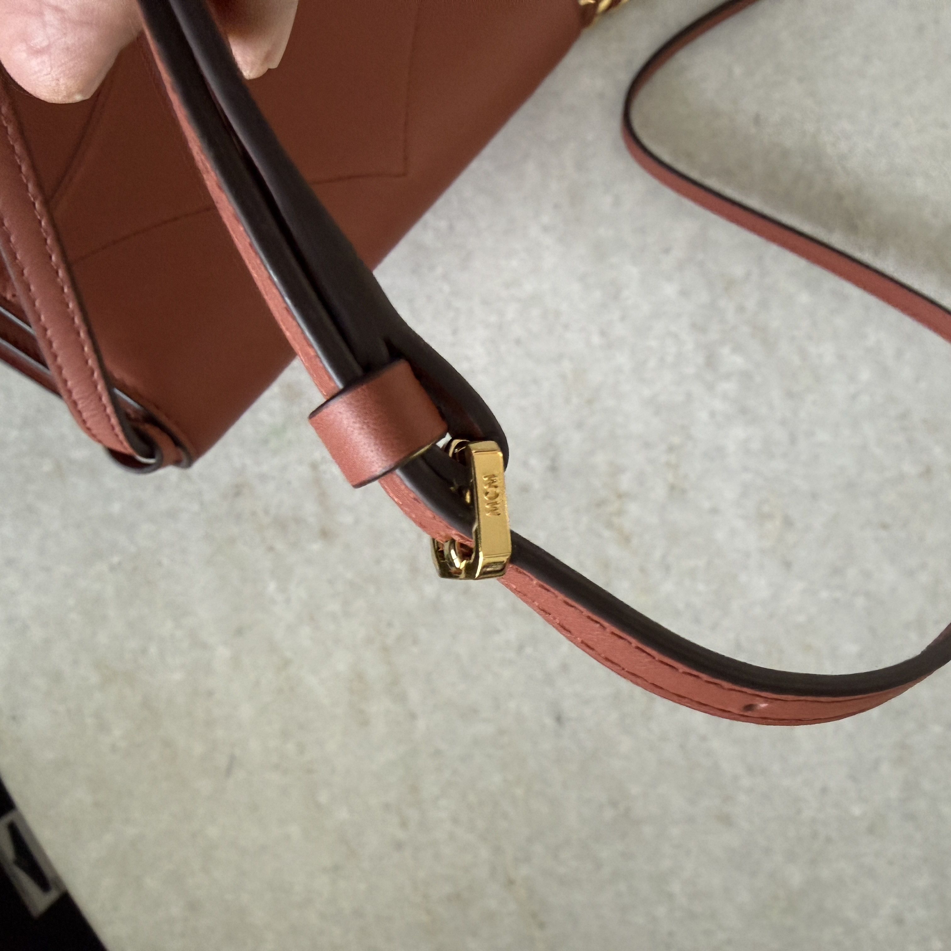 MCM MCM Wallet Purse On Leather and Chain, MYL ESAK01 X7001 Size ONE SIZE - 17 Thumbnail