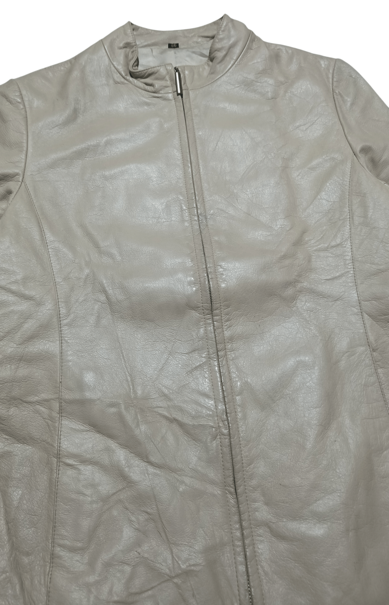 Vintage Vintage Y2K Women's Casual Biker Sheepskin Leather Jacket Size M / US 6-8 / IT 42-44 - 5 Thumbnail