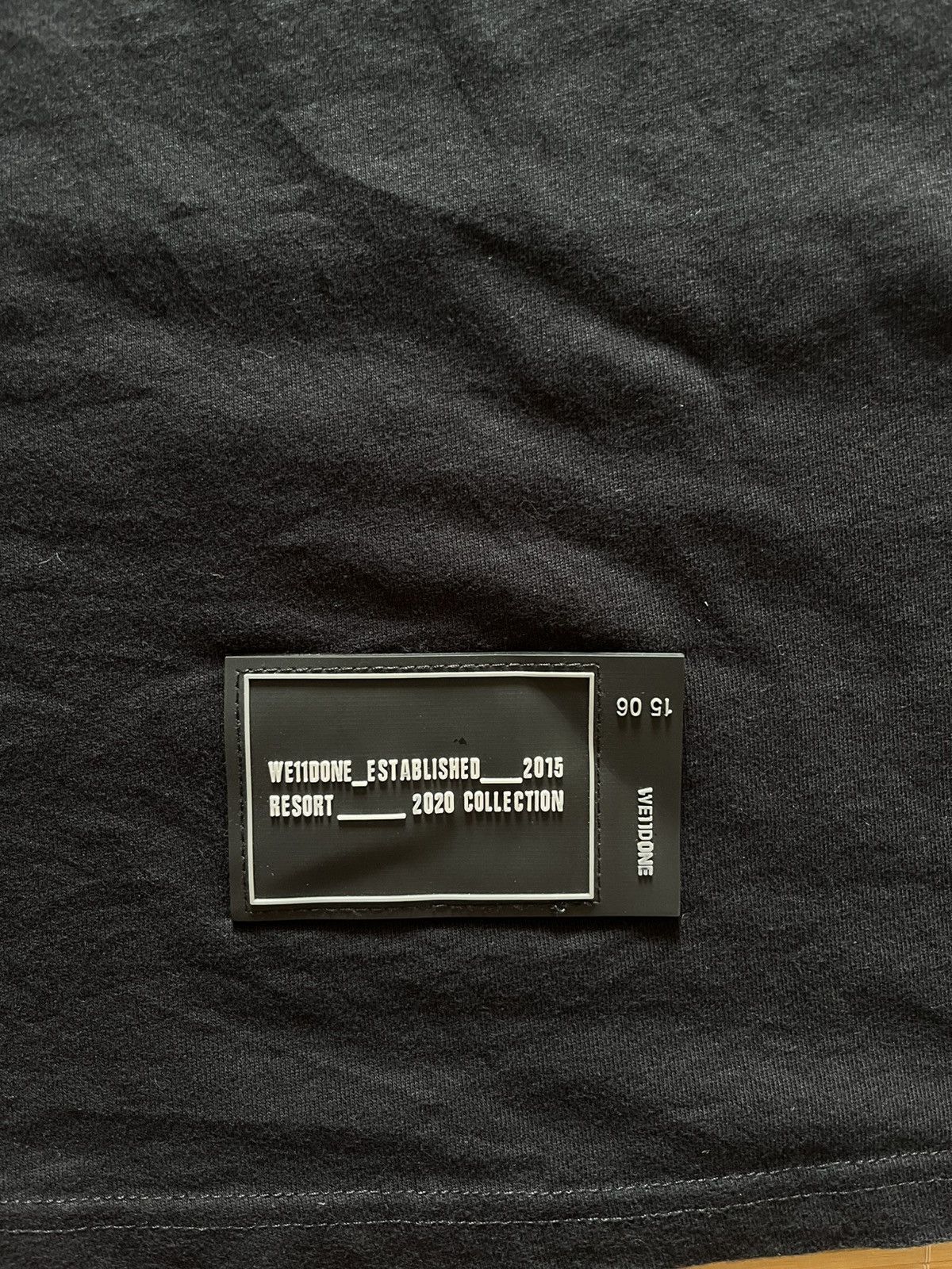 WE11DONE We11DoNE 2020 collection Paris t shirt baggy Size US S / EU 44-46 / 1 - 4 Thumbnail