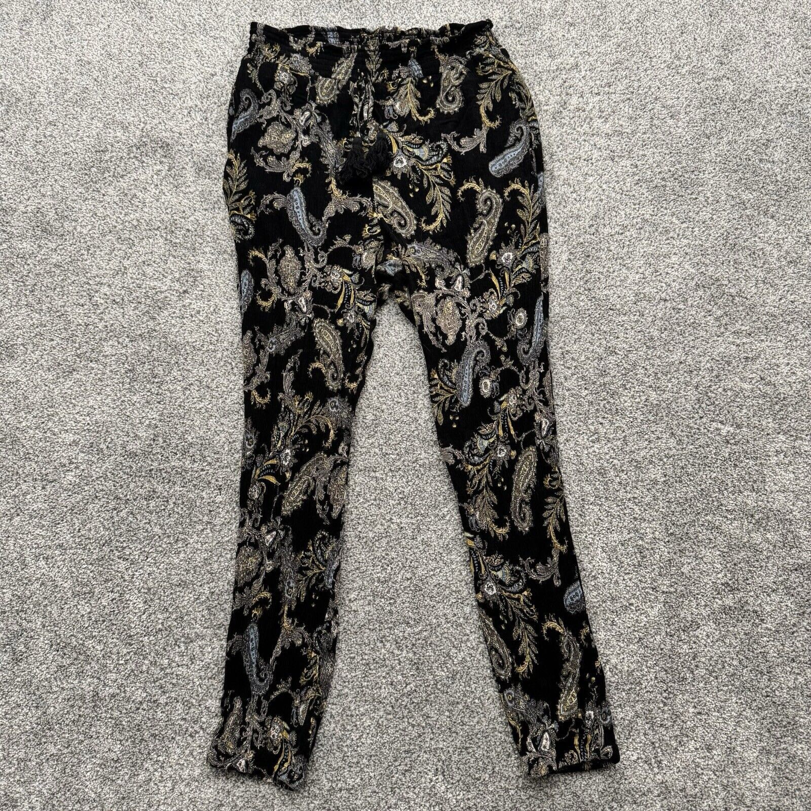 Other Paisley Boho Chic Pants M Tassles Festival Hippie Coachella Size 24" / US 00 / IT 34 - 1 Thumbnail