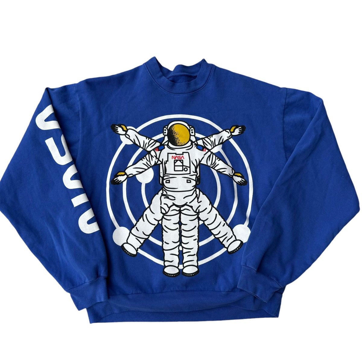 Kanye West × Kid Cudi × NASA Kid Cudi x NASA MERCH Concert Sweatshirt Astronaut The Moon Size US L / EU 52-54 / 3 - 8 Thumbnail
