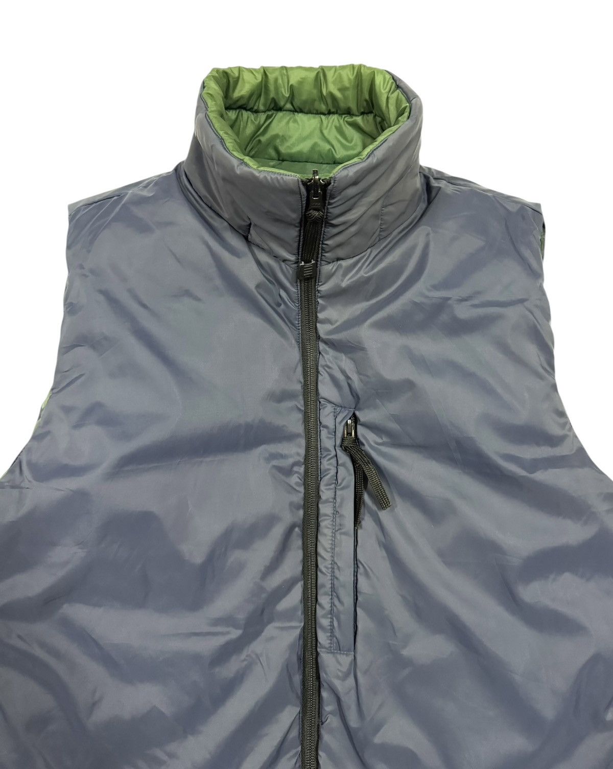 Reebok × Vintage Vtg🔥Reebok Puffer Goose Down Reversible Vest Jacket Size 40L - 13 Thumbnail