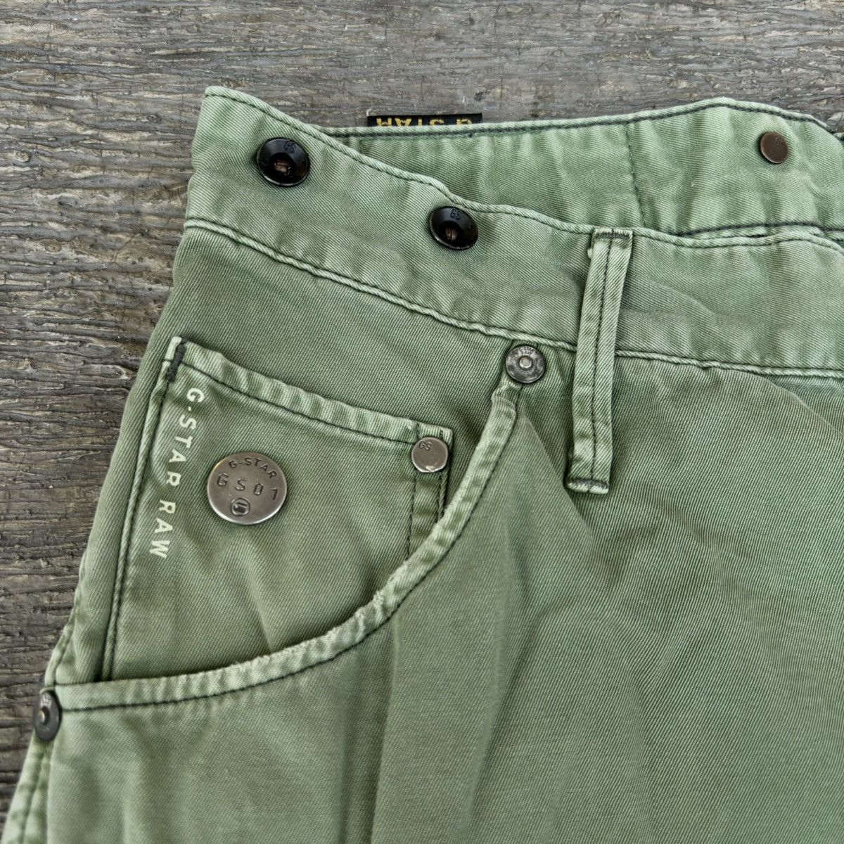 G-Star G-STAR ARC 3D LOOSE TAPERED BRACES Sage Denim Relaxed Jeans Size US 30 / EU 46 - 4 Thumbnail