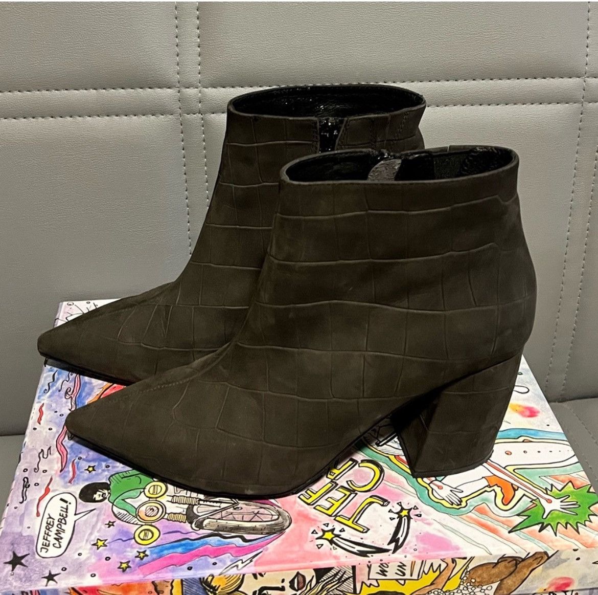 Jeffrey Campbell Jeffrey Campbell suede boots Size US 7.5 / IT 37.5 - 3 Thumbnail