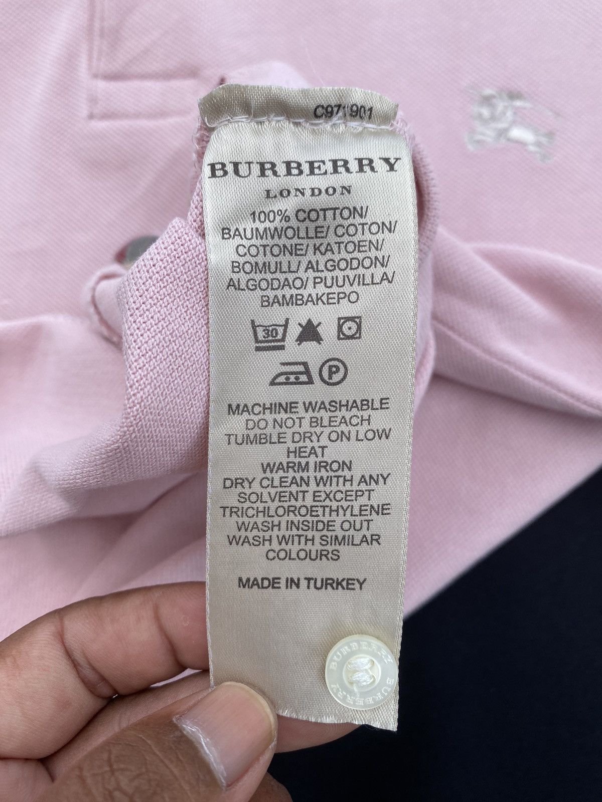 Burberry Rare Vintage Burberry Collar Nova Check Shirt Size US S / EU 44-46 / 1 - 16 Thumbnail