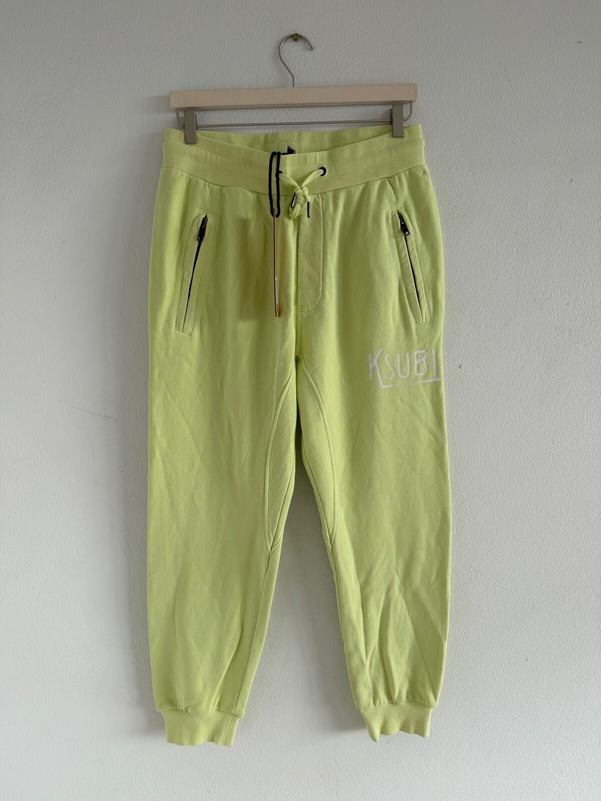 Ksubi new Ksubi mens trak pants ticket restore green medium m Size US 32 / EU 48 - 1 Thumbnail