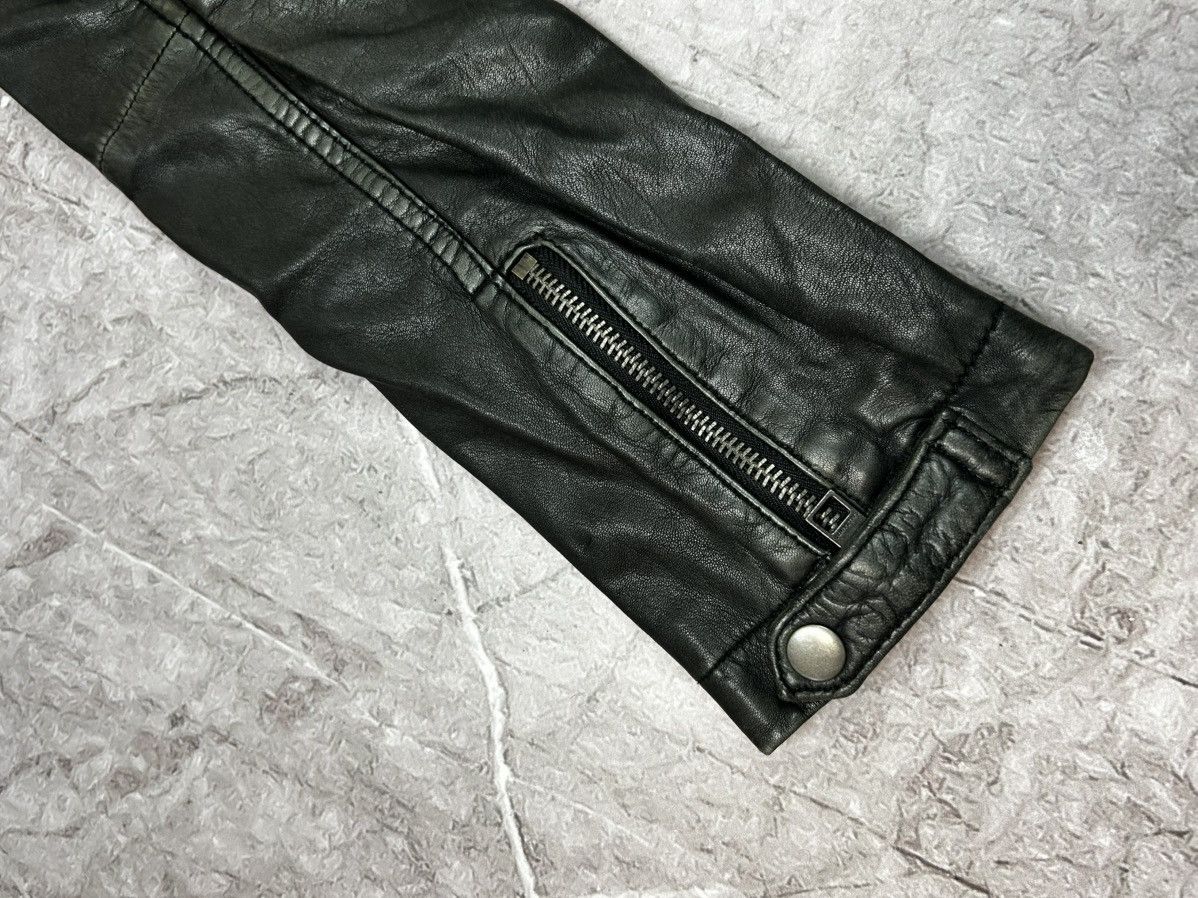 Allsaints Allsaints leather jacket streetwear Size S / US 4 / IT 40 - 16 Thumbnail