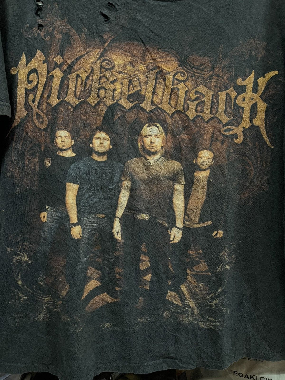 Band Tees Distressed Nickelback Dark Horse Tour🔥🔥🔥 Size US L / EU 52-54 / 3 - 2 Thumbnail