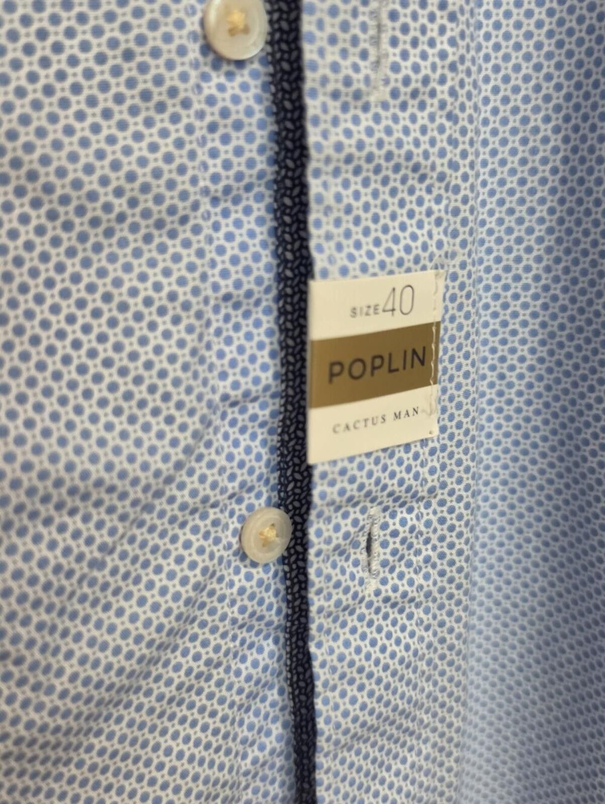 Other Cactus Man Dress Shirt Size 38R - 3 Thumbnail