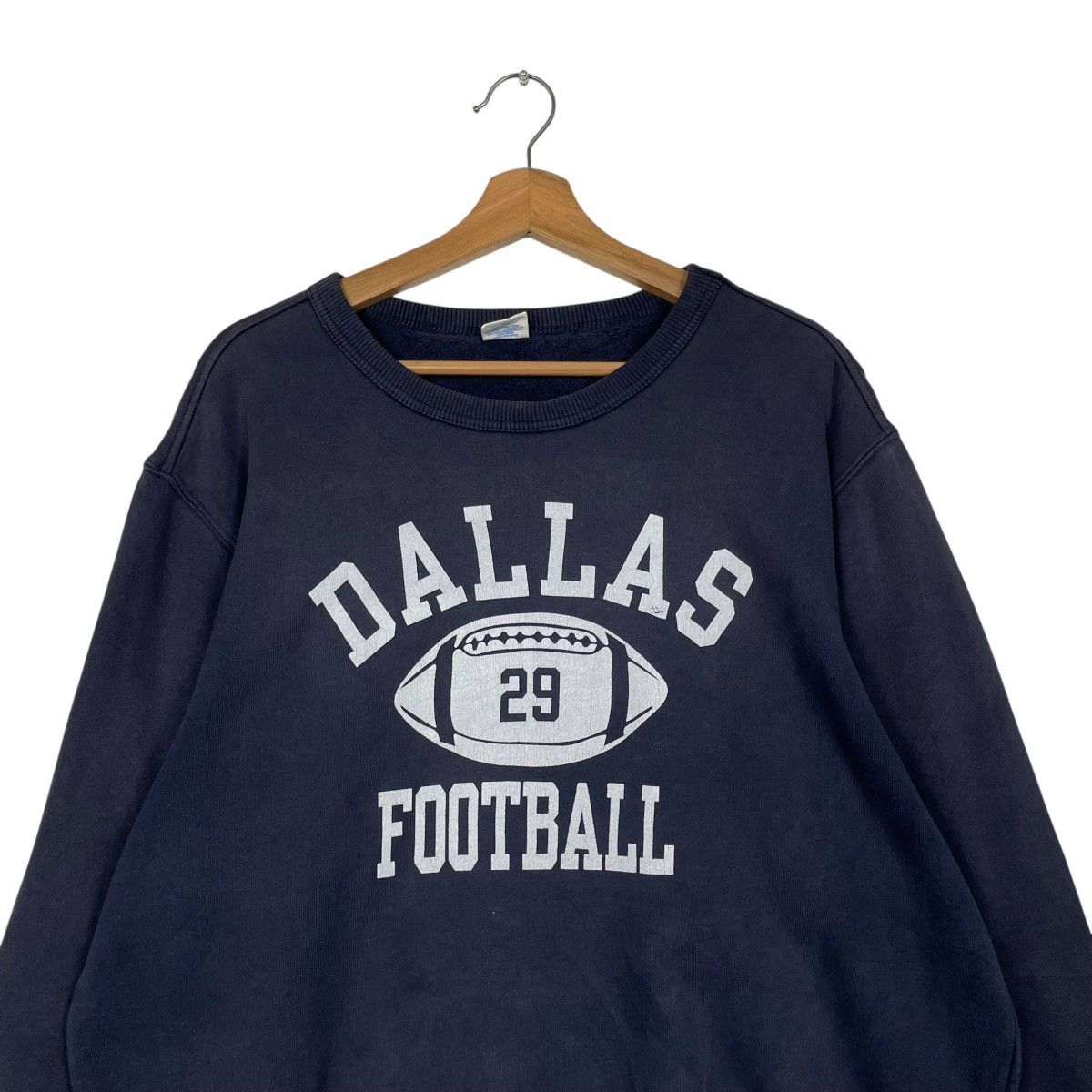 Champion Vtg 90s Champion Dallas Football Crewneck Sweatshirt Size US M / EU 48-50 / 2 - 2 Thumbnail
