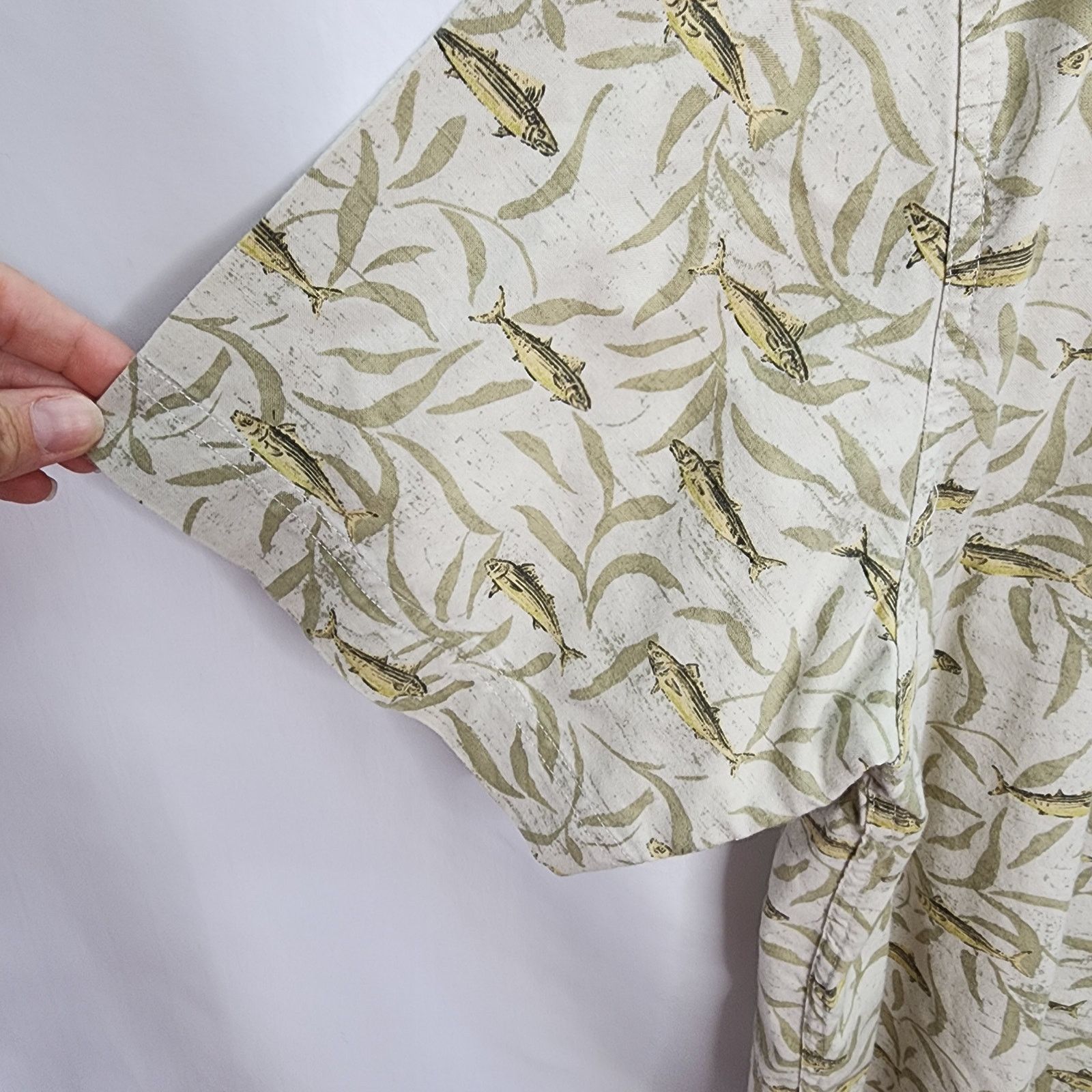Other Woolrich Fish Print Short Sleeve Button Down Shirt Size US XL / EU 56 / 4 - 3 Thumbnail