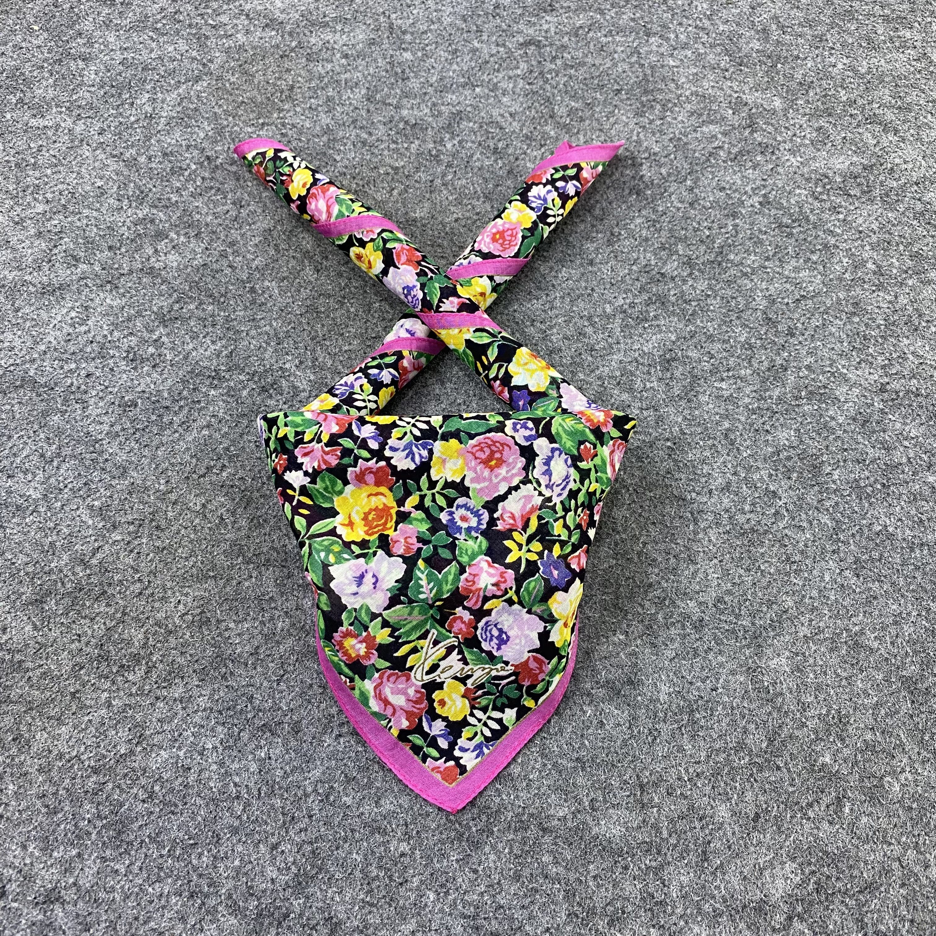 Kenzo Kenzo Handkerchief Neckerchief Bandana-B1973 Size ONE SIZE - 2 Thumbnail