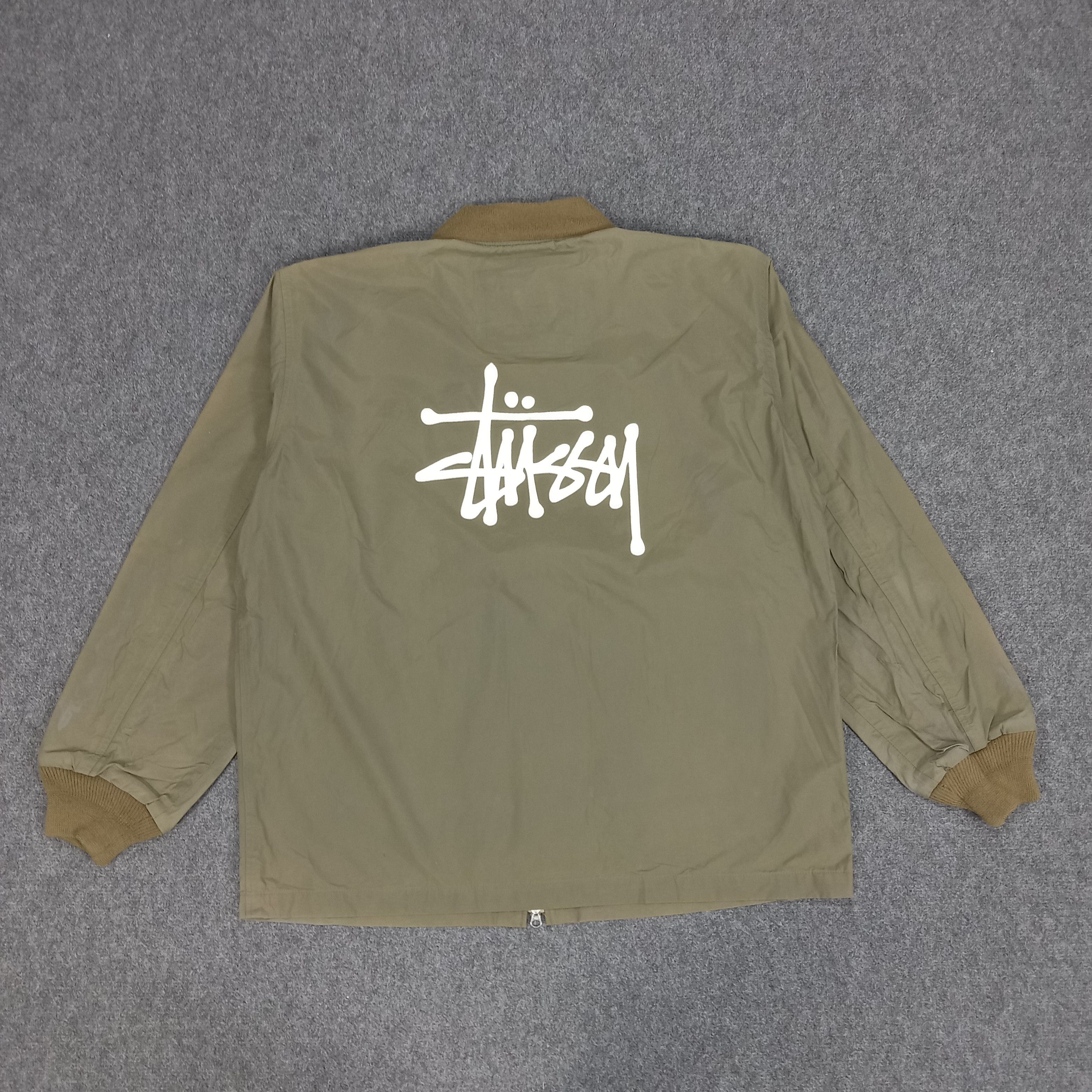 Stussy × Vintage Stussy American Military Style Streetwear Jacket Size US XXL / EU 58 / 5 - 1 Thumbnail