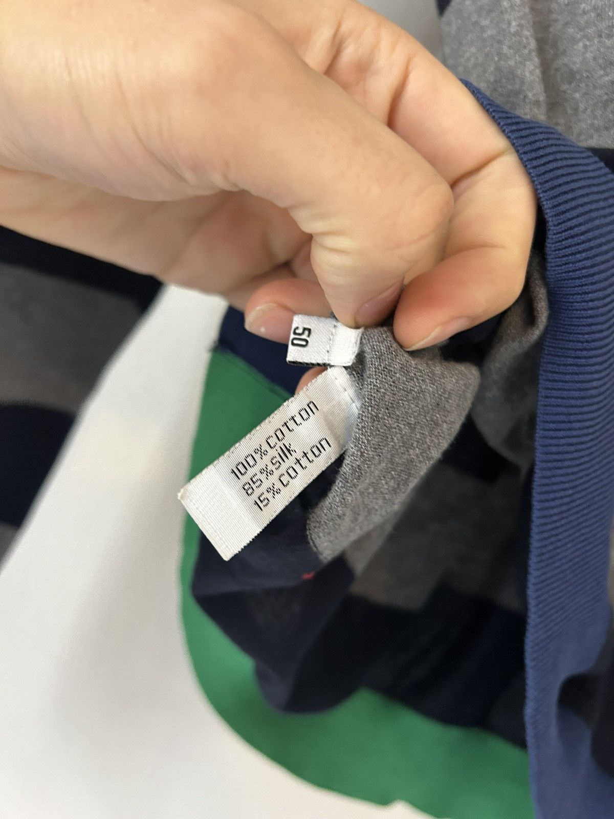 Moschino Colorblock Striped Crewneck Size US M / EU 48-50 / 2 - 8 Thumbnail