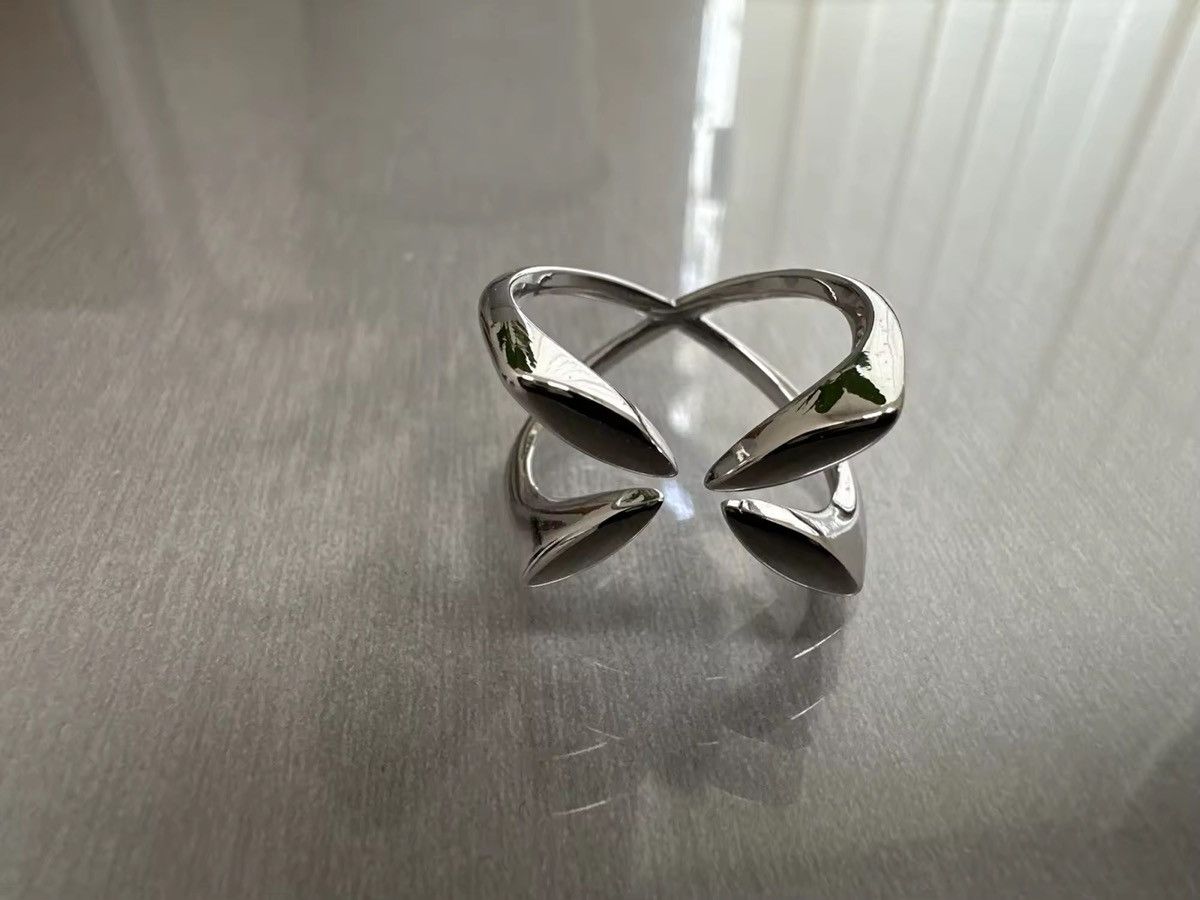 Other Sterling Silver Unique Ring Size ONE SIZE - 5 Thumbnail