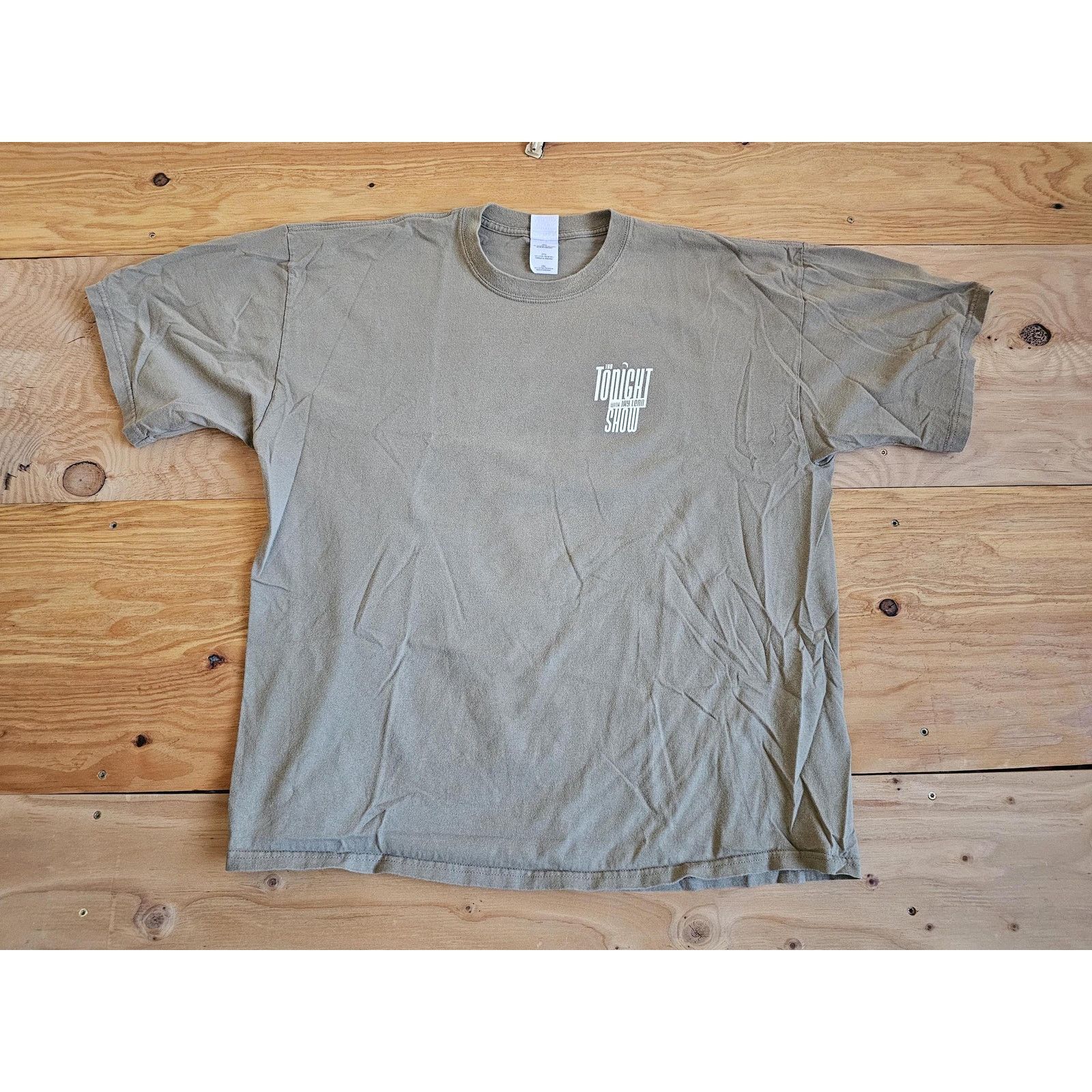 Gildan The Tonight Show T-Shirt, Jay Leno, Sz 2XL Y2K Size US XXL / EU 58 / 5 - 2 Thumbnail