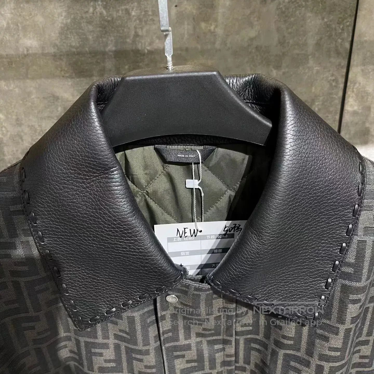 Fendi Fendi FF Logo Print Coat. Size US L / EU 52-54 / 3 - 5 Thumbnail