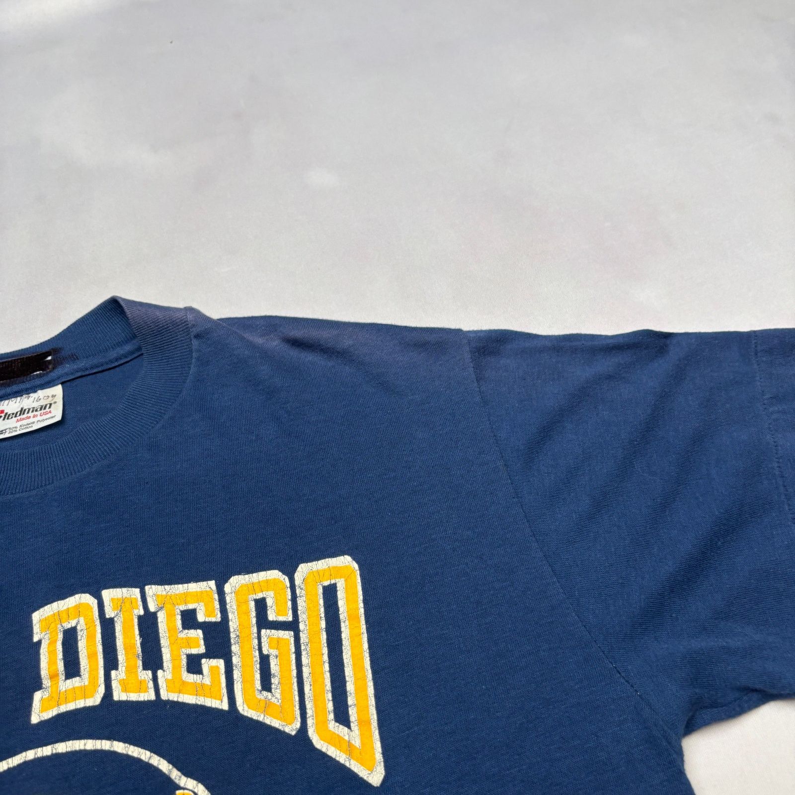 Vintage Vintage 80s San Diego Chargers Tee Shirt Men's Large Stedman Size US L / EU 52-54 / 3 - 9 Thumbnail