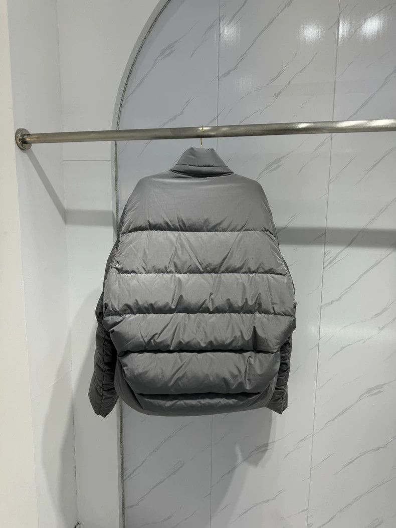 Balenciaga Balenciaga Mist Gray Letter Logo + Down Jacket Size US S / EU 44-46 / 1 - 2 Thumbnail