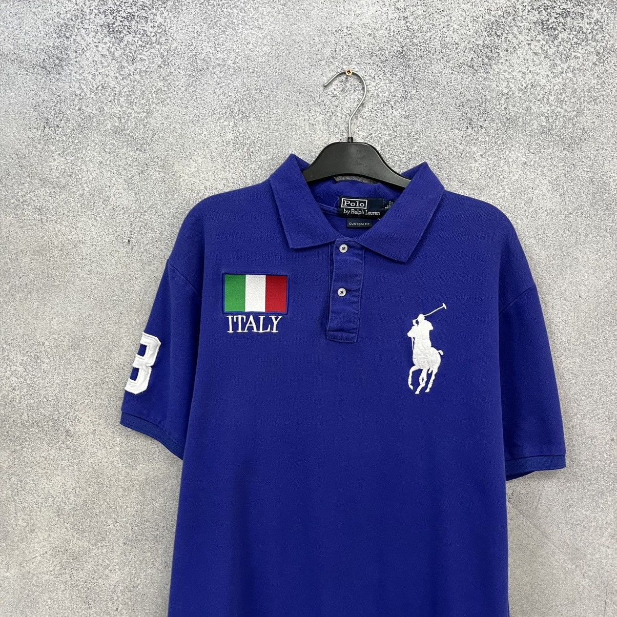 Polo Ralph Lauren Polo Ralph Lauren #3 Rugby Jersey Polo T-Shirt Rare Japan Size US L / EU 52-54 / 3 - 3 Thumbnail