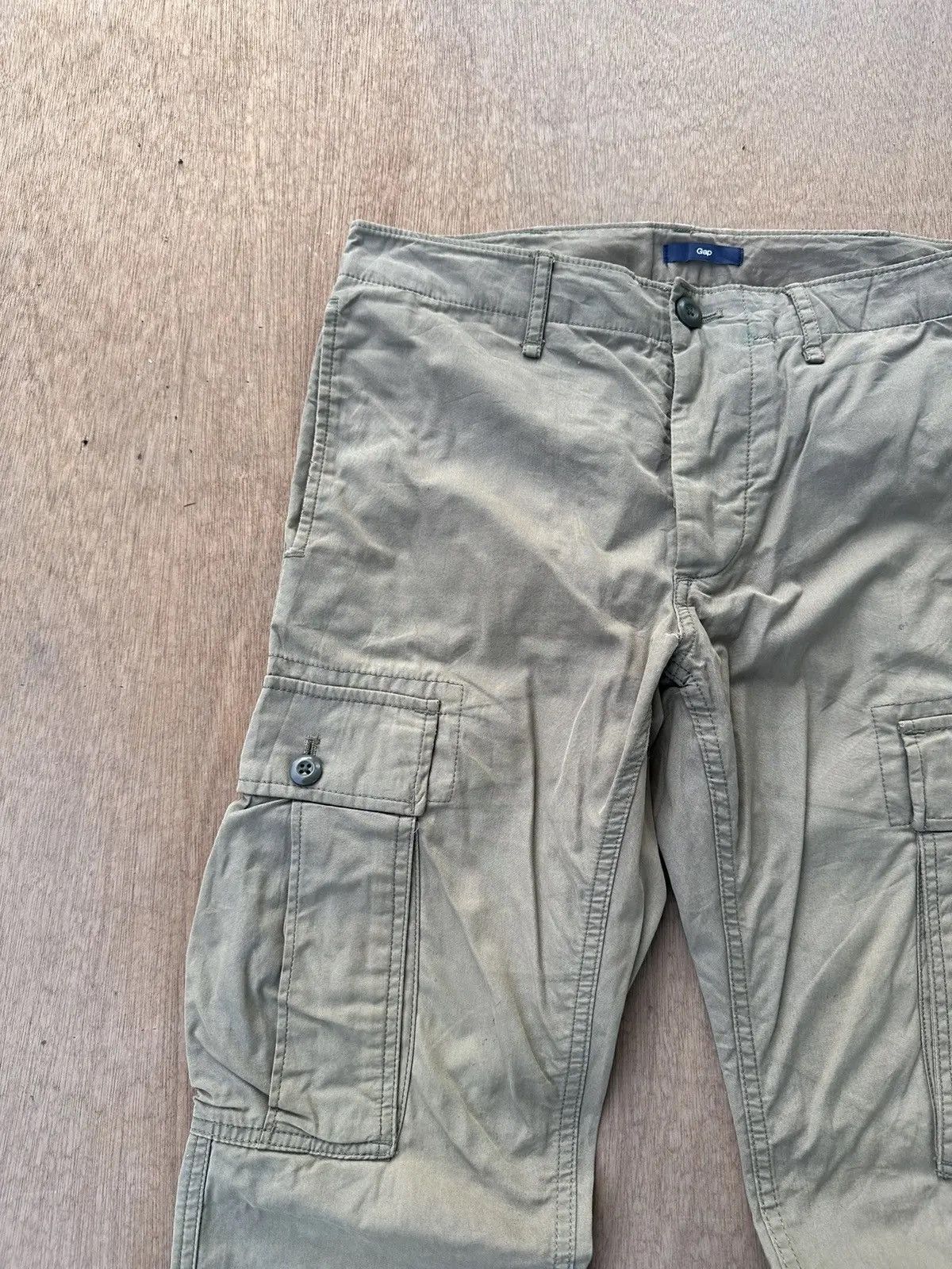 Gap GAP UTILITY FADED TACTICAL FIELD JUNGLES CARGO PANTS Size US 30 / EU 46 - 3 Thumbnail