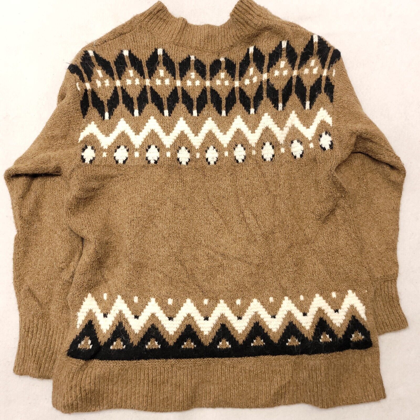 Old Navy Old Navy Long Sleeve Cotton Sweater Womens Size Small Brown Size S / US 4 / IT 40 - 10 Thumbnail