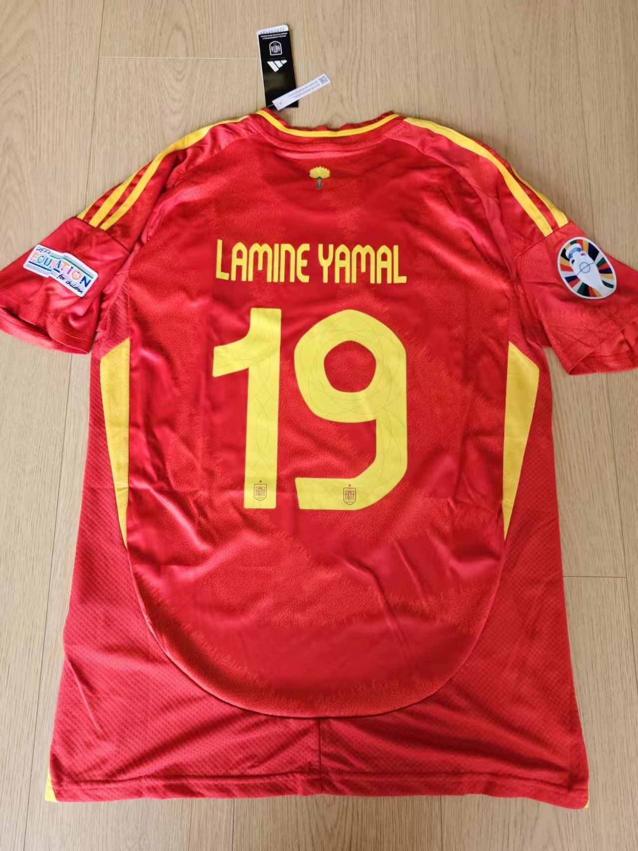 Other Spain #19 Yamal Jersey Home L Size US L / EU 52-54 / 3 - 1 Thumbnail