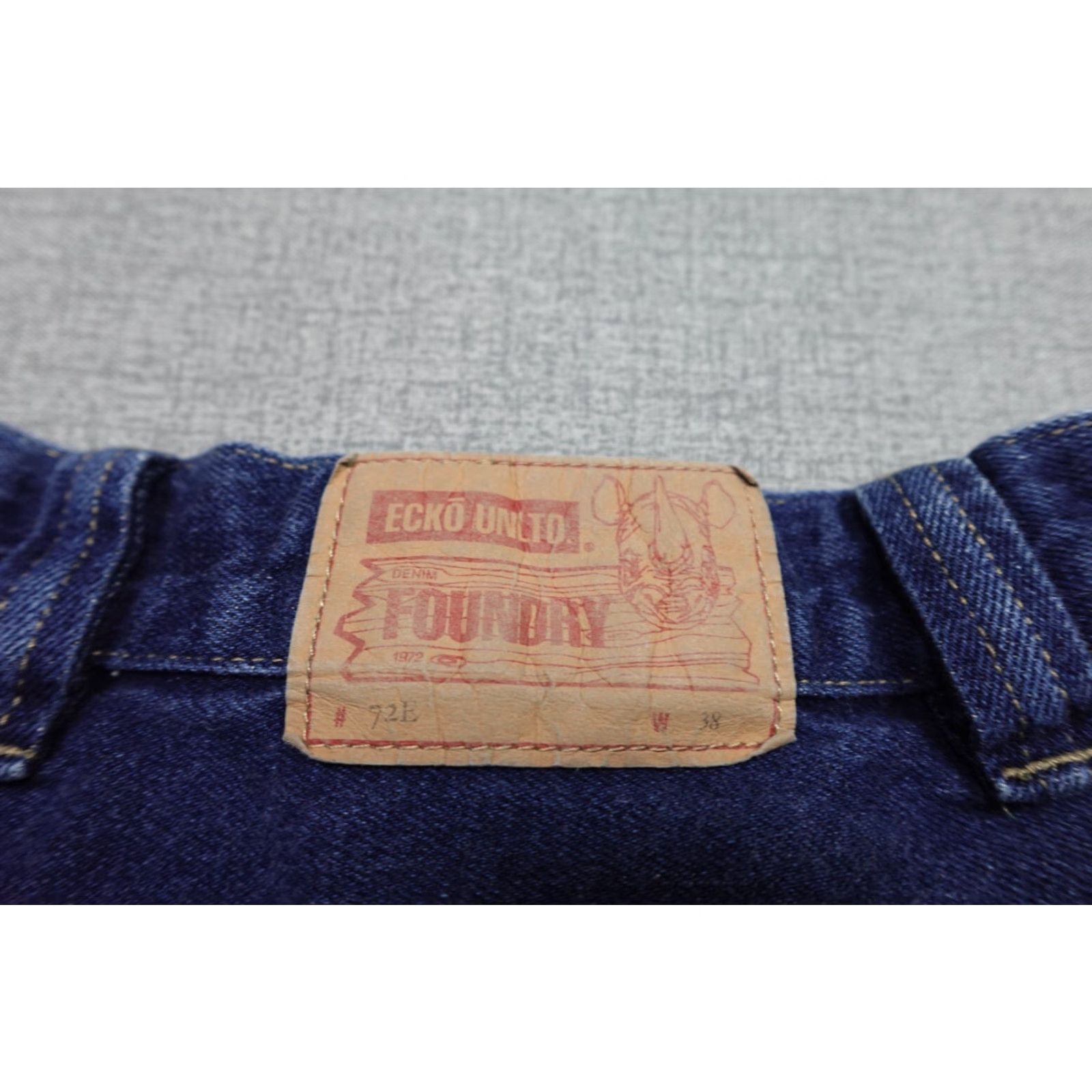 Ecko Unltd. VINTAGE Ecko Unltd Short Mens 38 Blue Baggy Wide Leg Loose Fit Dark Wash Skater Size US 38 / EU 54 - 7 Thumbnail