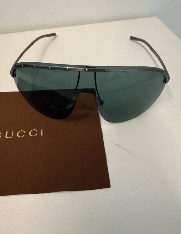 Gucci Gucci Sunglasses GG2686 Silver Vintage Tom Ford Rare Iconic Size ONE SIZE - 3 Thumbnail