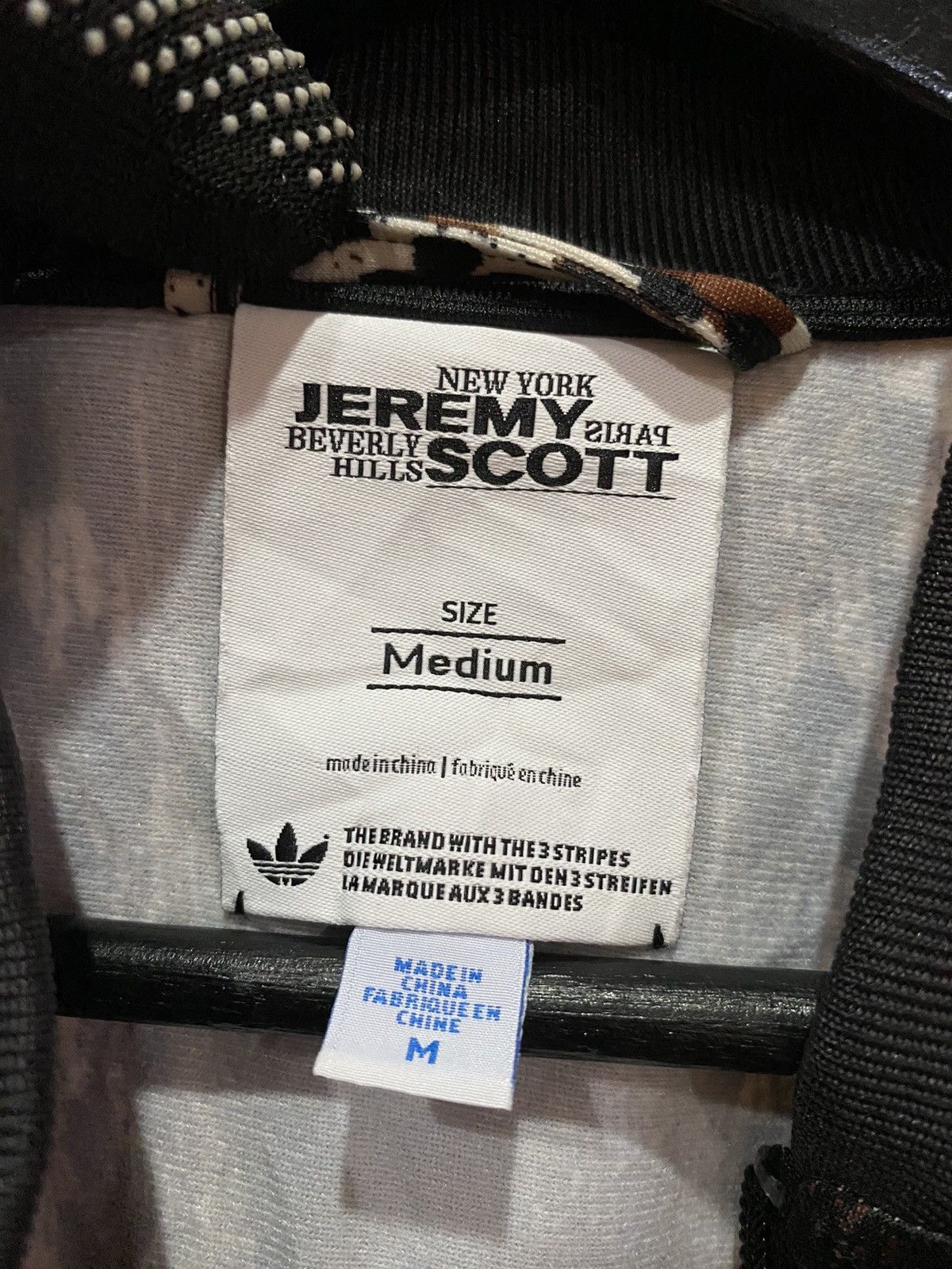 Adidas × Jeremy Scott Adidas Jeremy Scott Leopard Print Baroque Jacket - Unisex Size US S / EU 44-46 / 1 - 11 Thumbnail