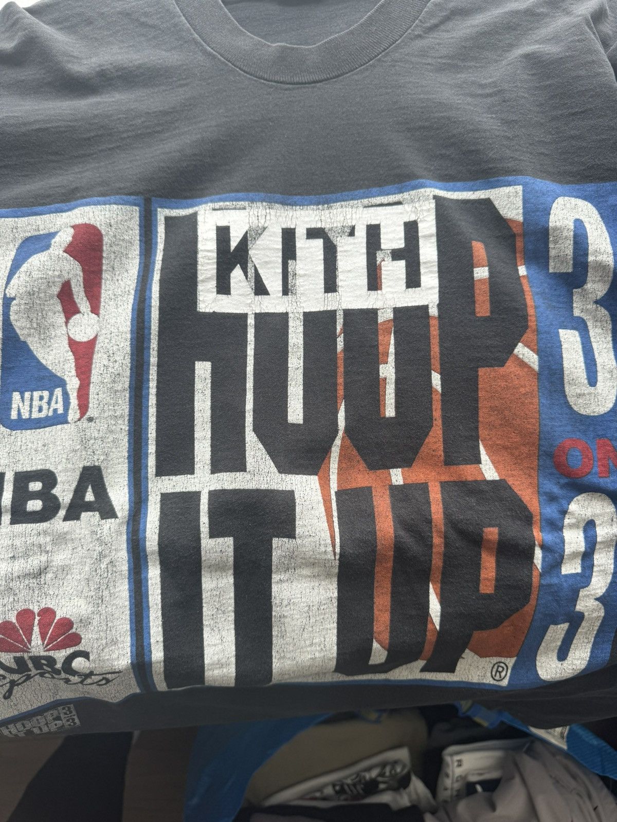 Kith Kith 1 of 1 NBA Vintage Box Logo Tee Size US XL / EU 56 / 4 - 7 Thumbnail