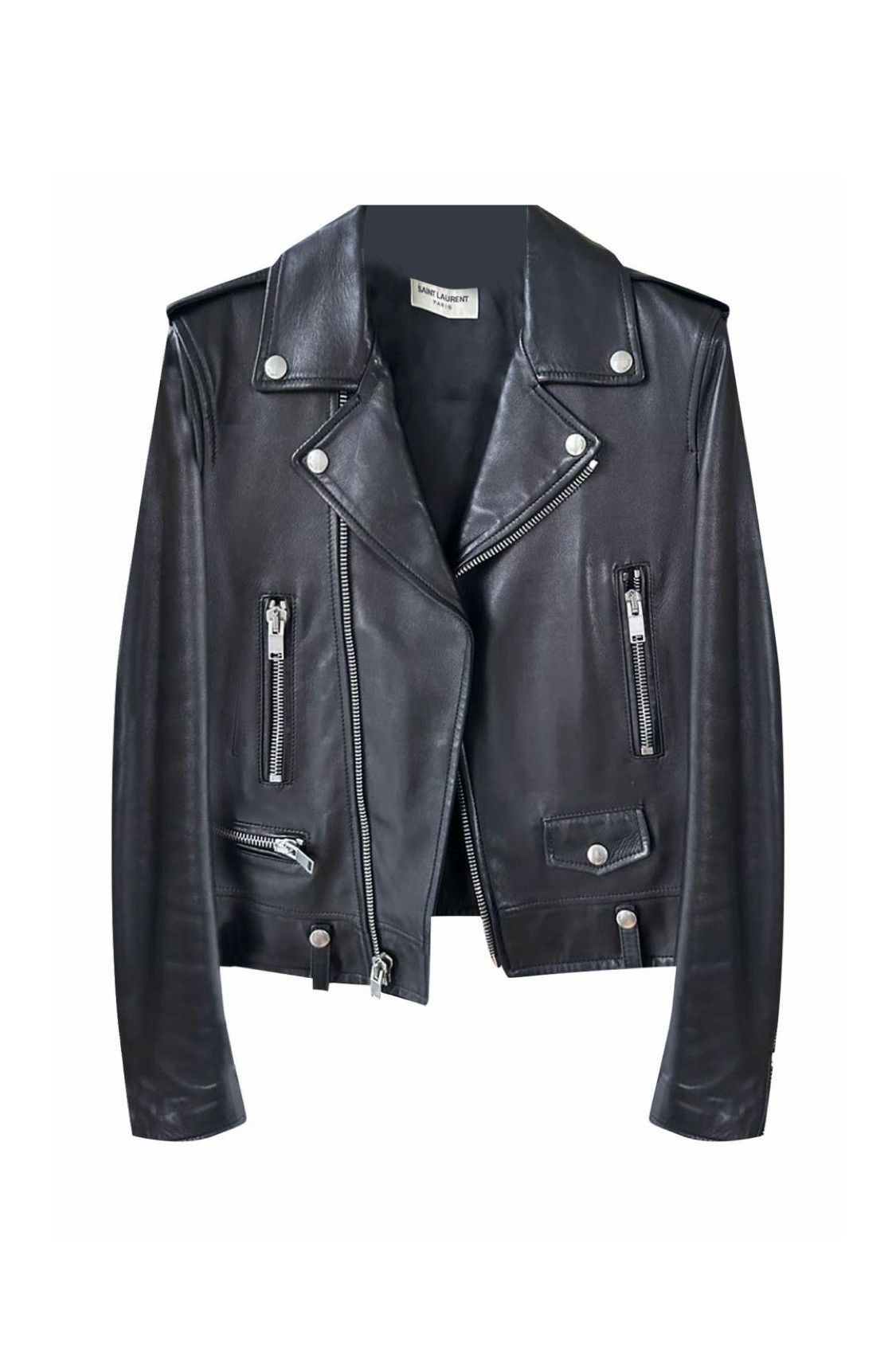 Saint Laurent Paris FW15 Runway Multi Zip Leather Jacket | Grailed