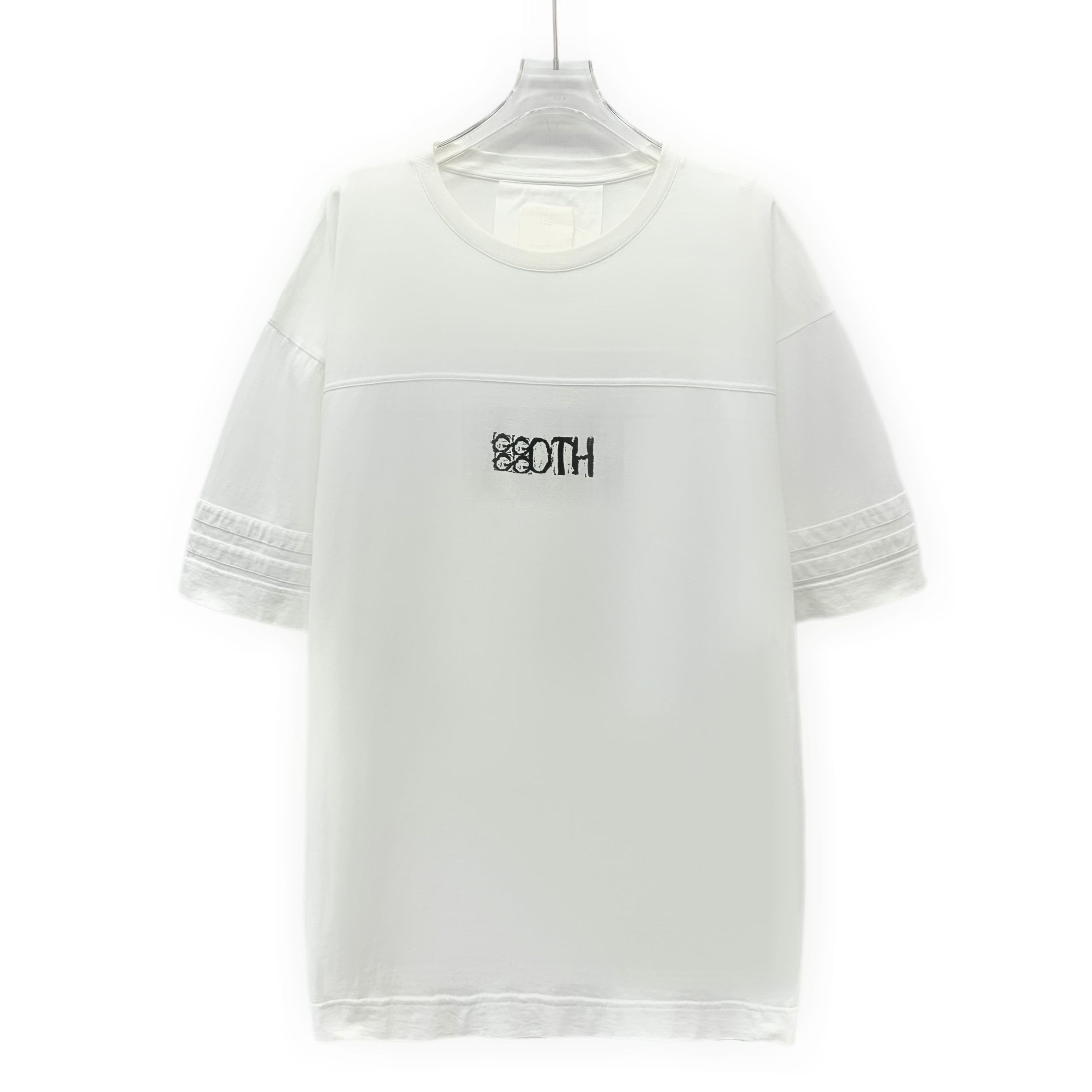 Givenchy Givenchy Logo Print Cotton T-Shirt White (XL) Size US XL / EU 56 / 4 - 1 Thumbnail
