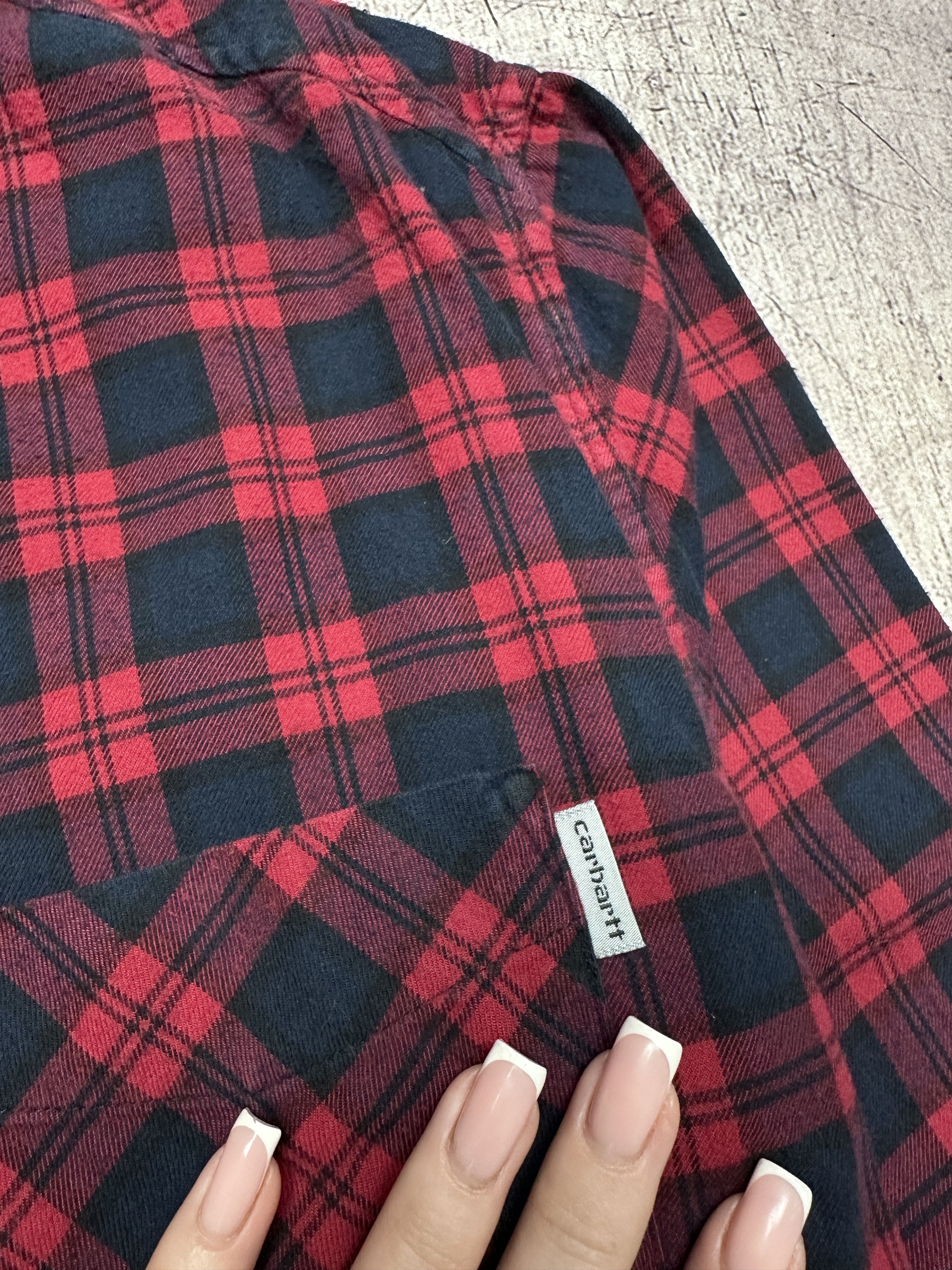 Carhartt Wip Carhartt WIP Vintage Mens Shawn Flannel Shirt Size US L / EU 52-54 / 3 - 3 Thumbnail