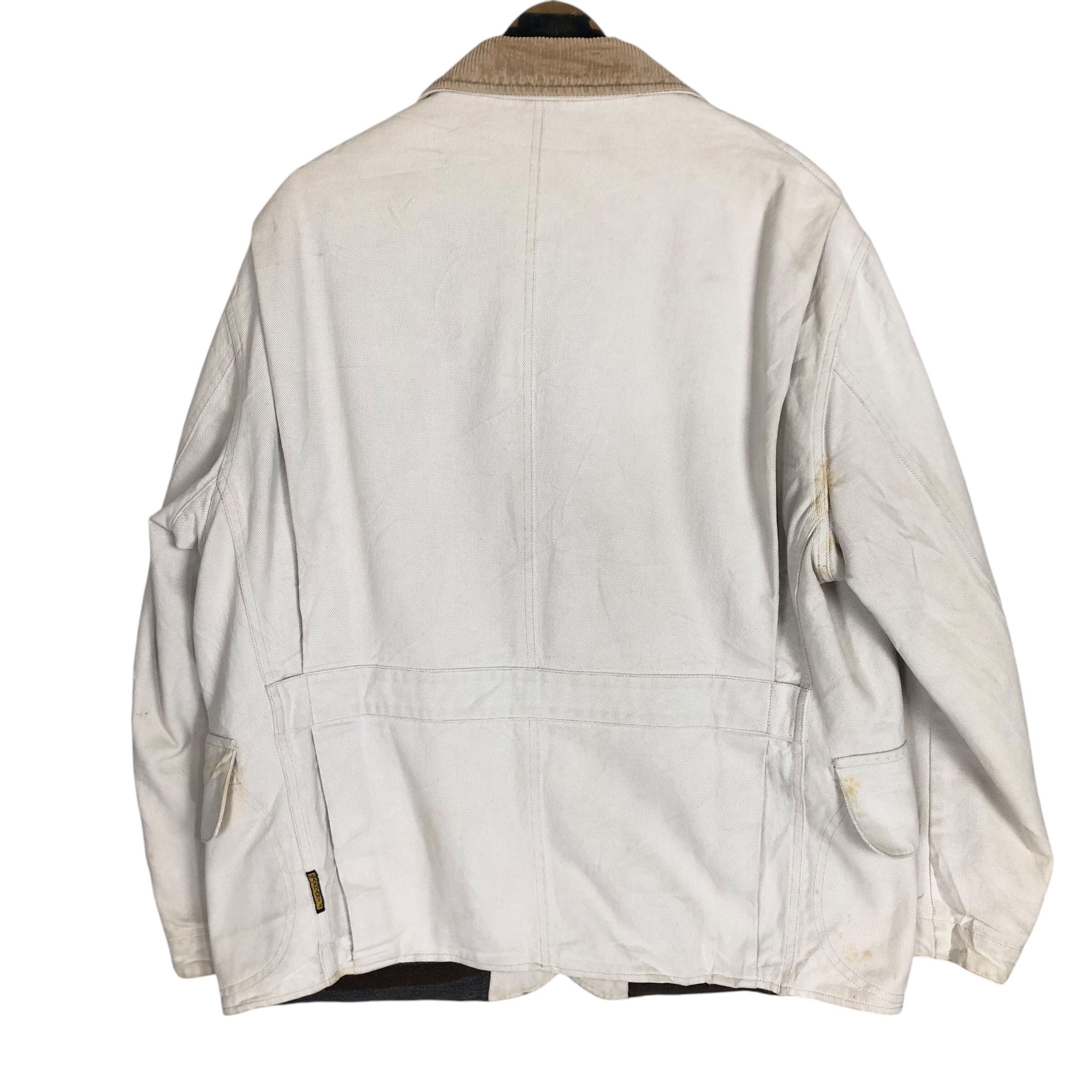 Giorgio Armani Vintage 90s Armani Jeans Chore Jacket Size US L / EU 52-54 / 3 - 10 Thumbnail
